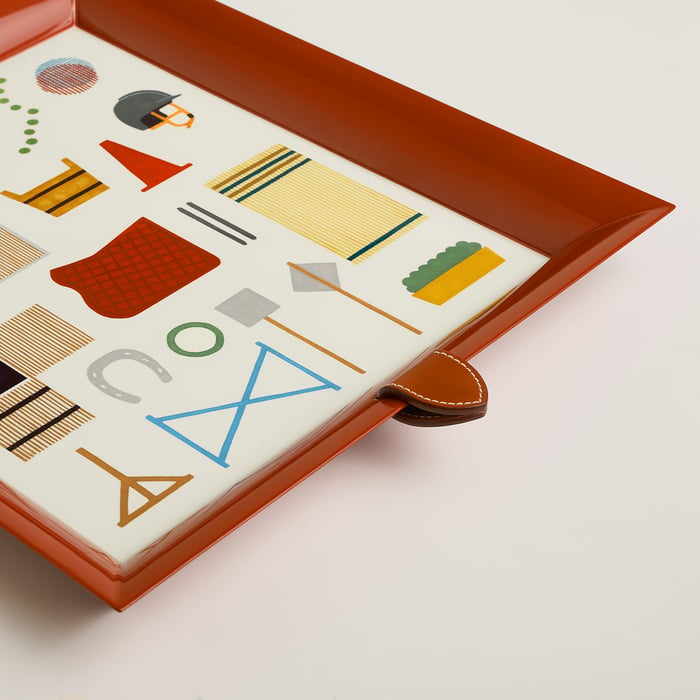 콜로라도 Atrium Saut Hermès 트레이, 스몰 모델