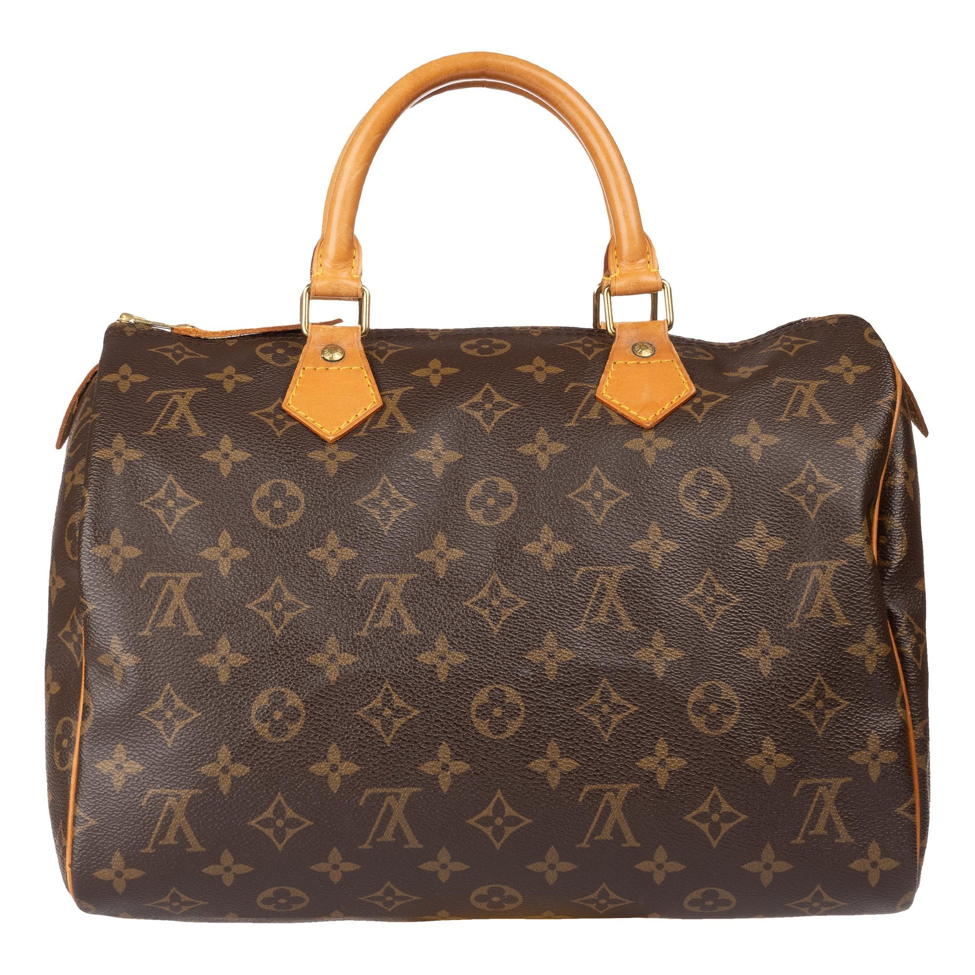 Speedy leather handbag