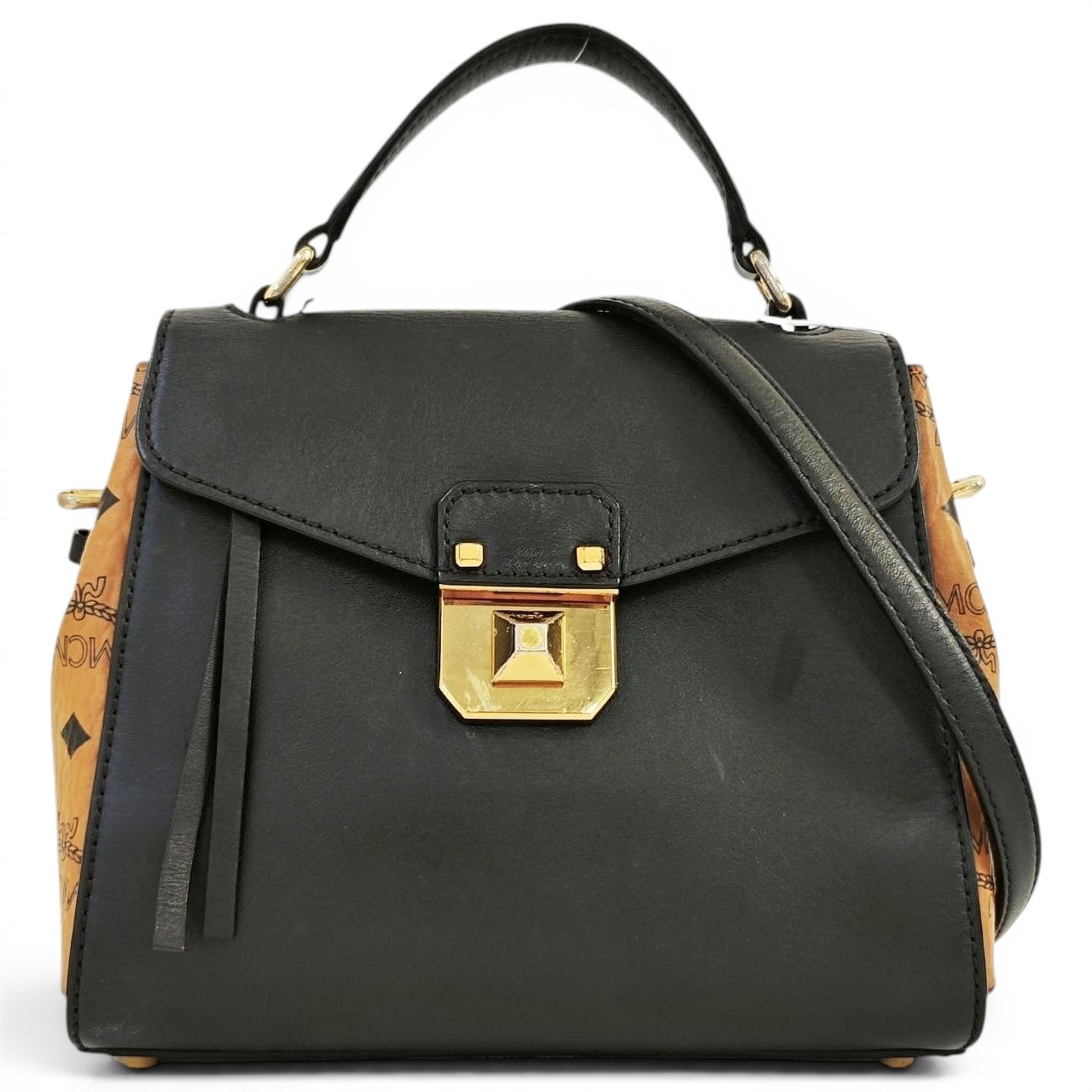 Leather handbag
