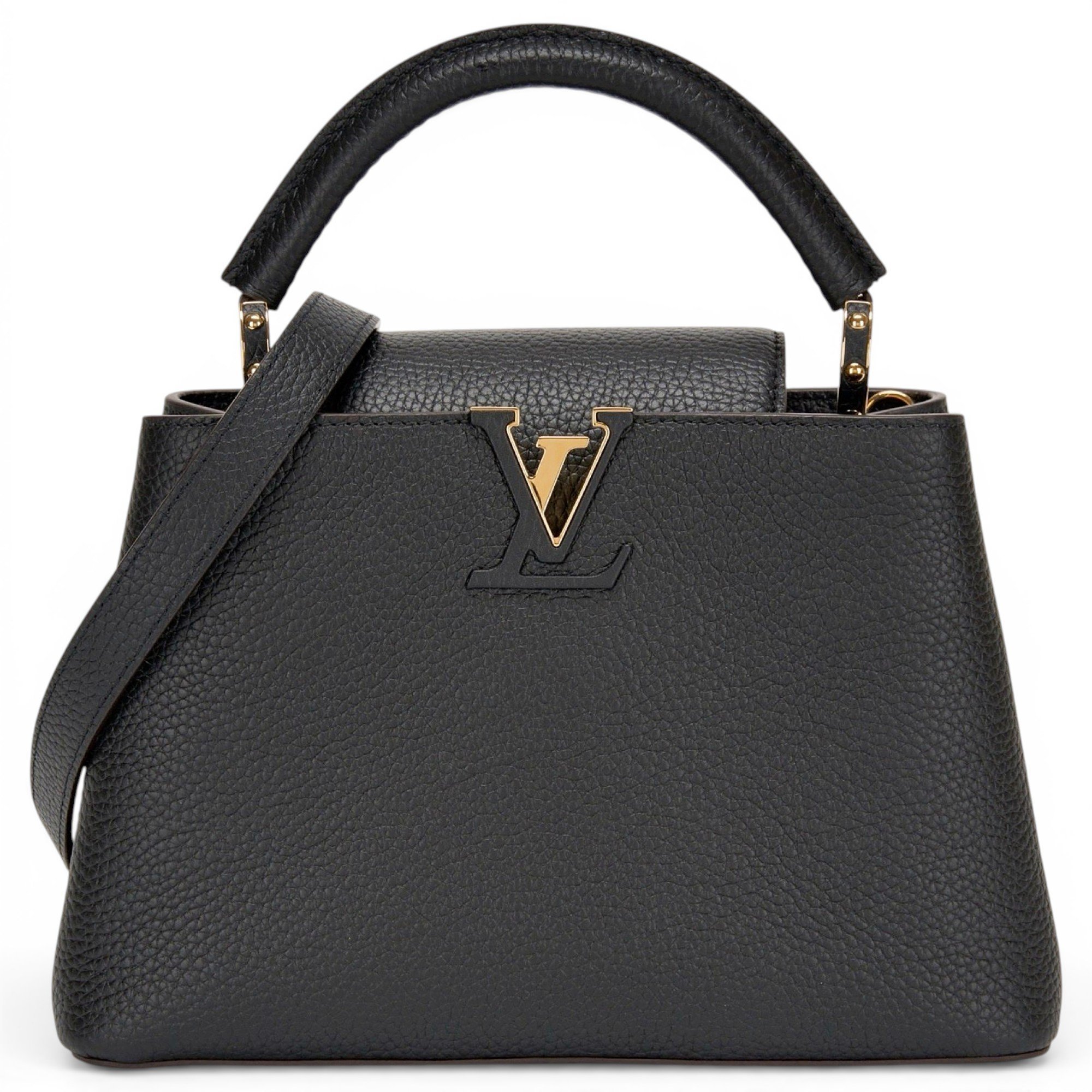 Capucines leather handbag