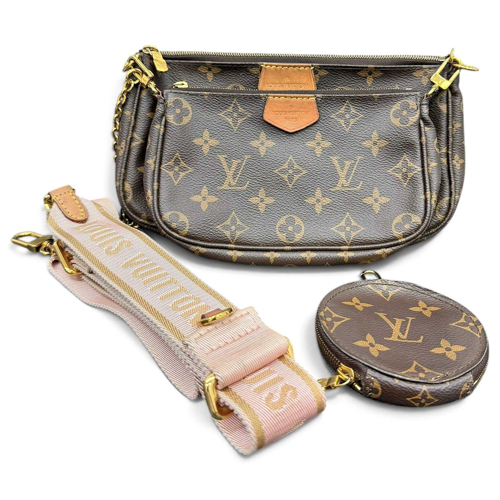 Multi Pochette Accessoires leather handbag