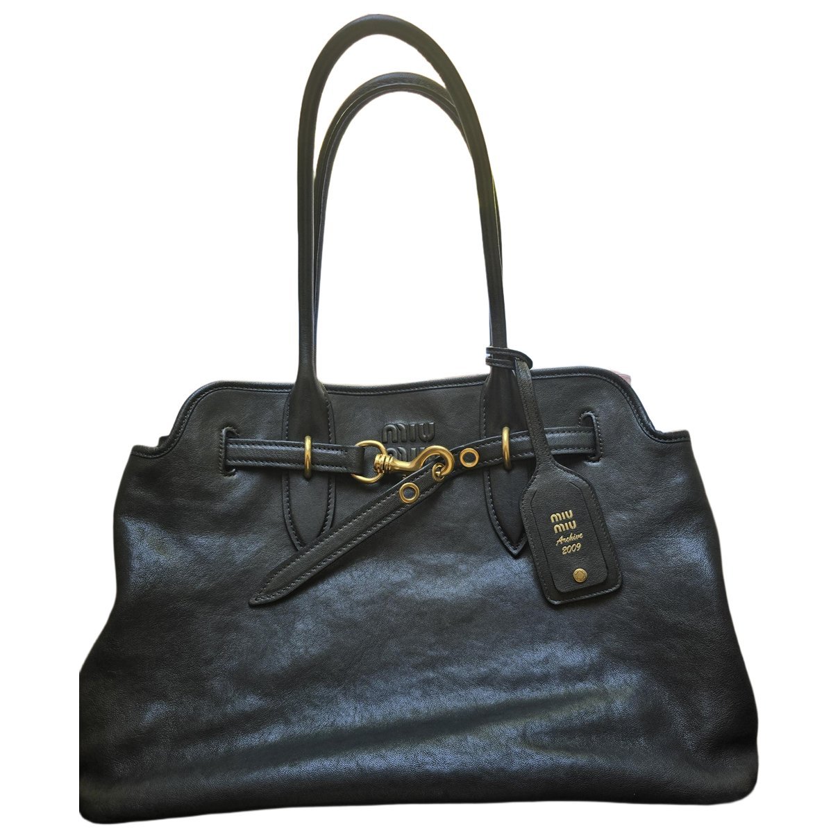 Aventure leather handbag