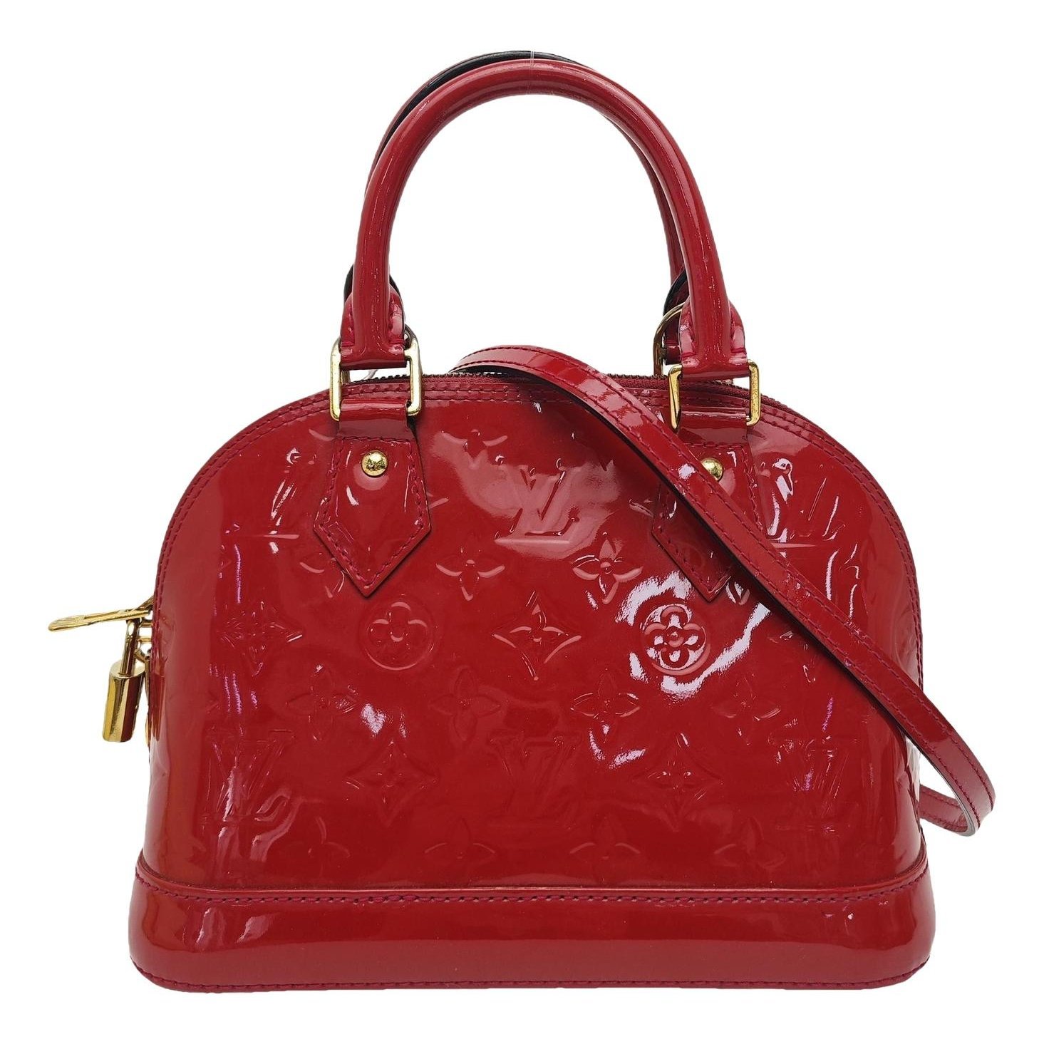 Alma patent leather handbag