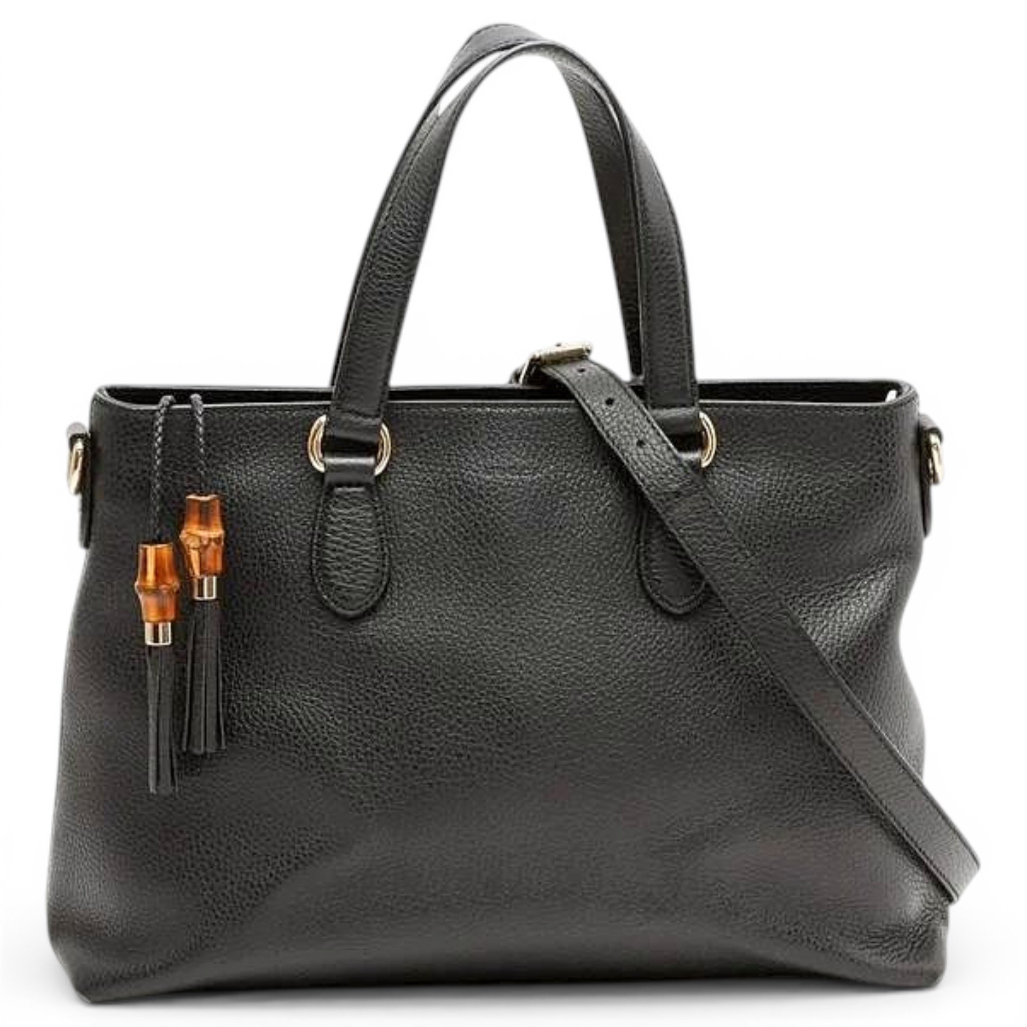 Bamboo leather tote
