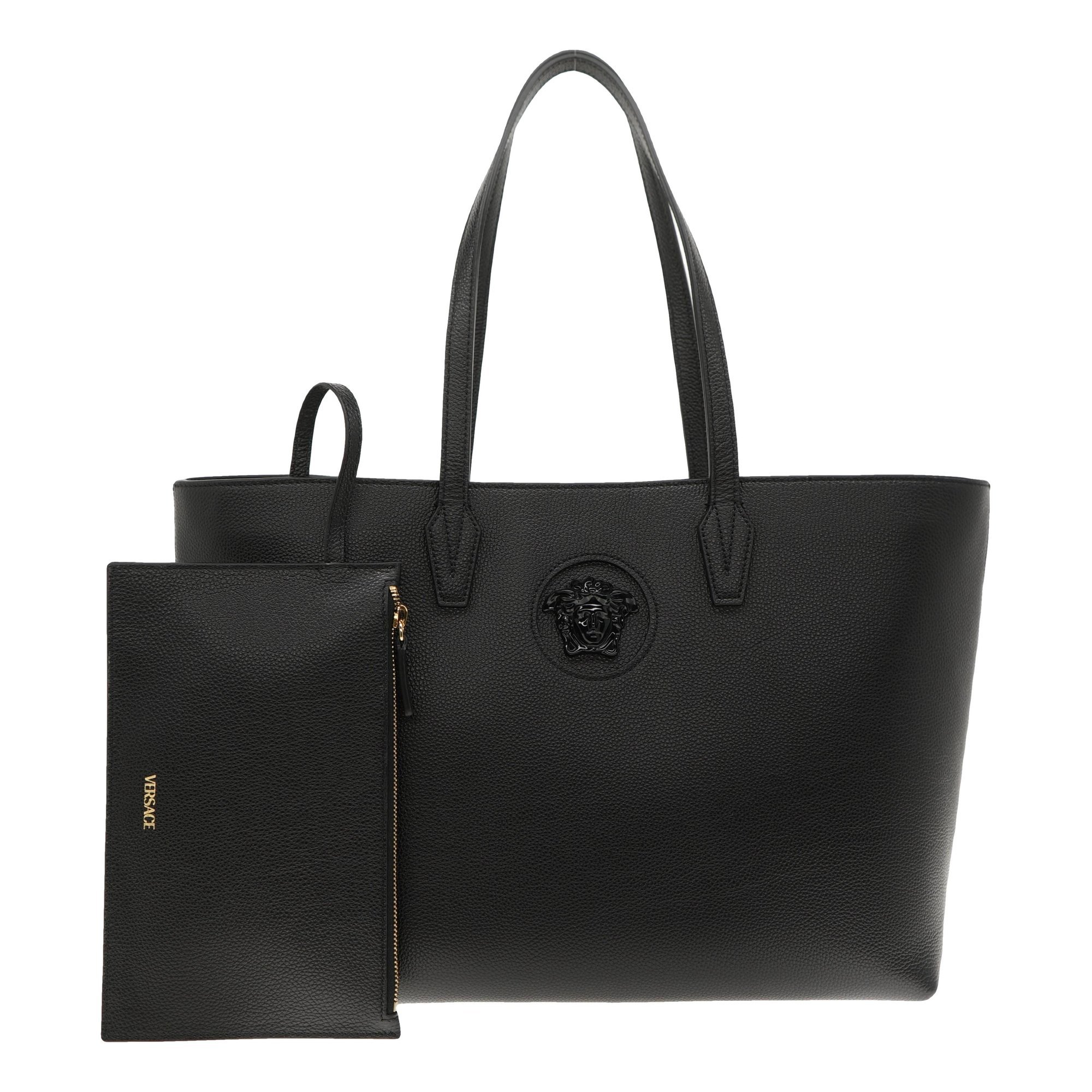 La Medusa leather tote