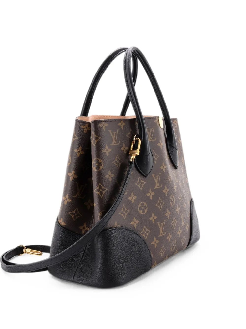 Flandrin Handbag Monogram Canvas and Leather tote bag