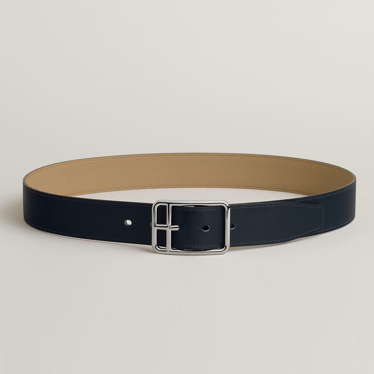 Half Cod 38 reversible leather belt