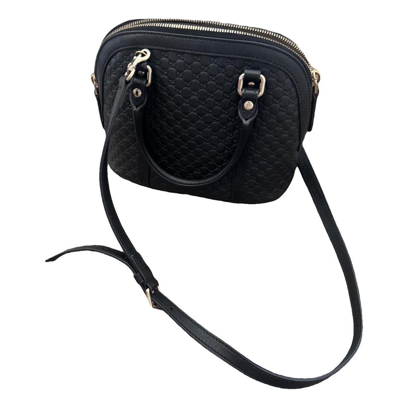 Dôme leather bag