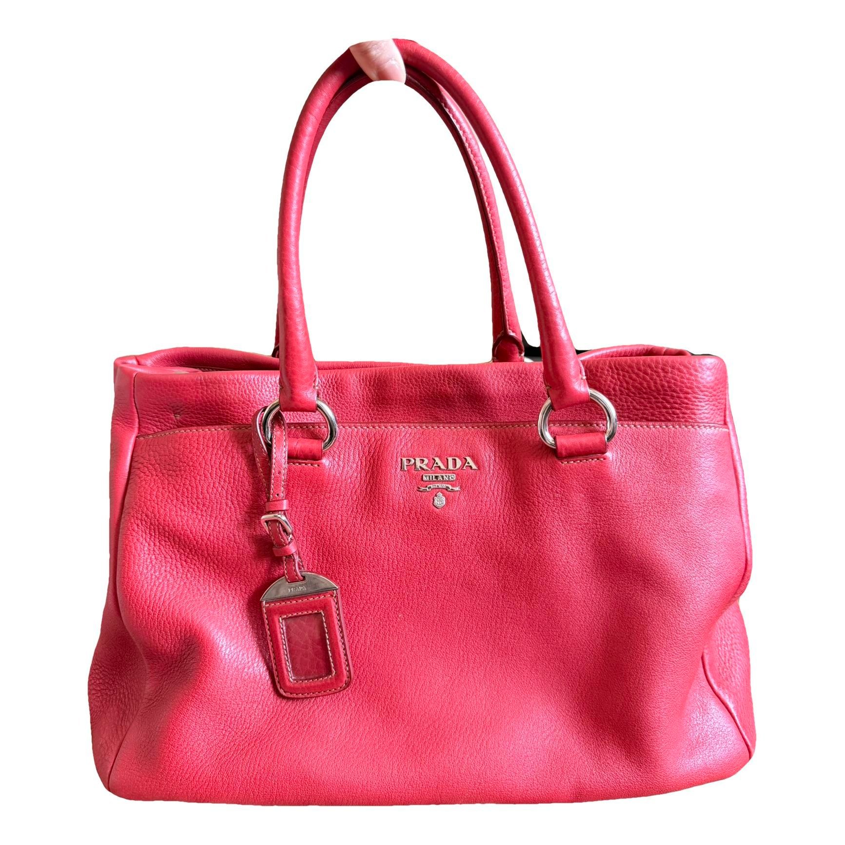 Leather handbag