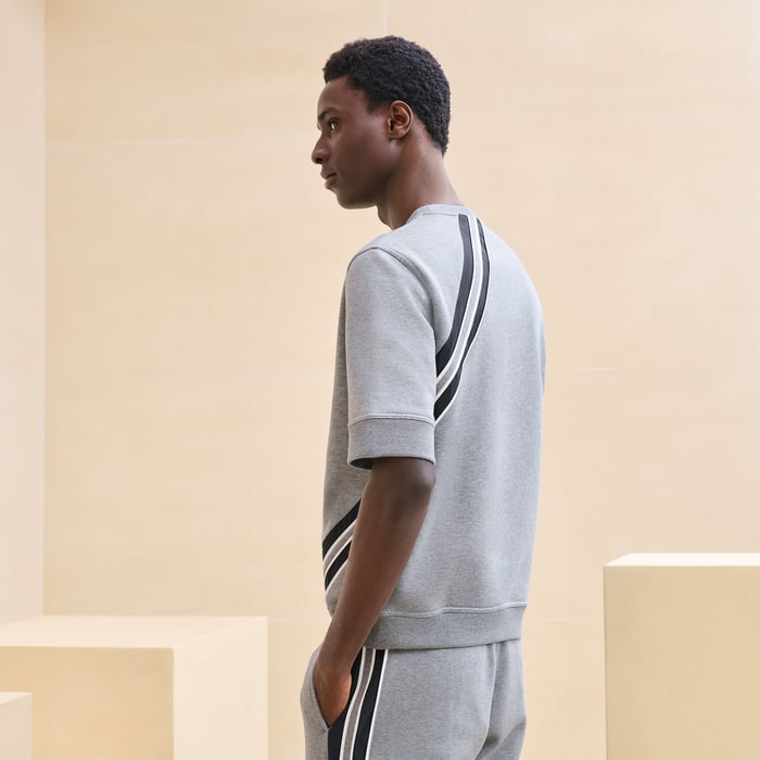 Gris "Run H" T-shirt