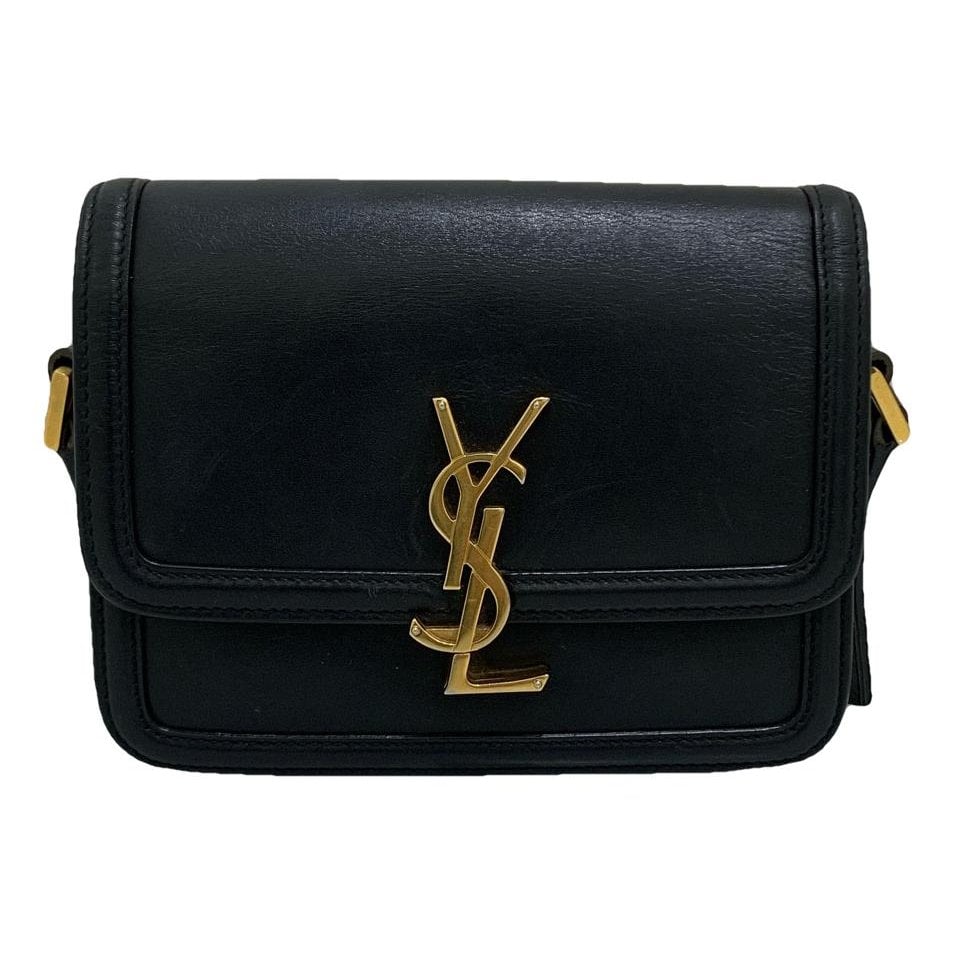 Solférino leather handbag