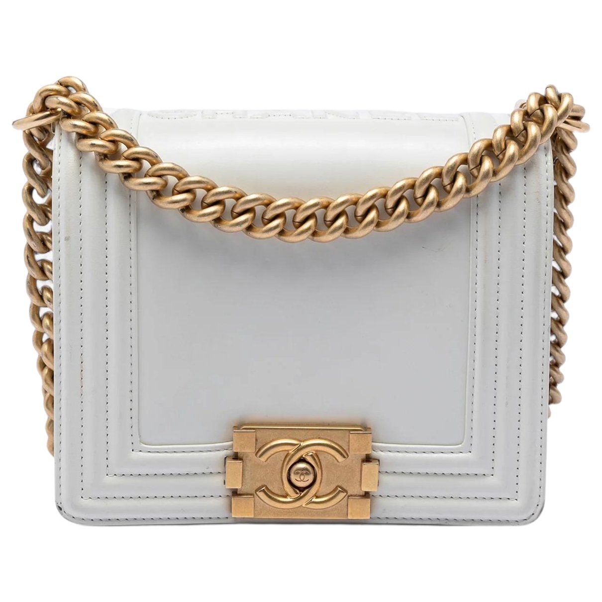 Boy leather crossbody bag
