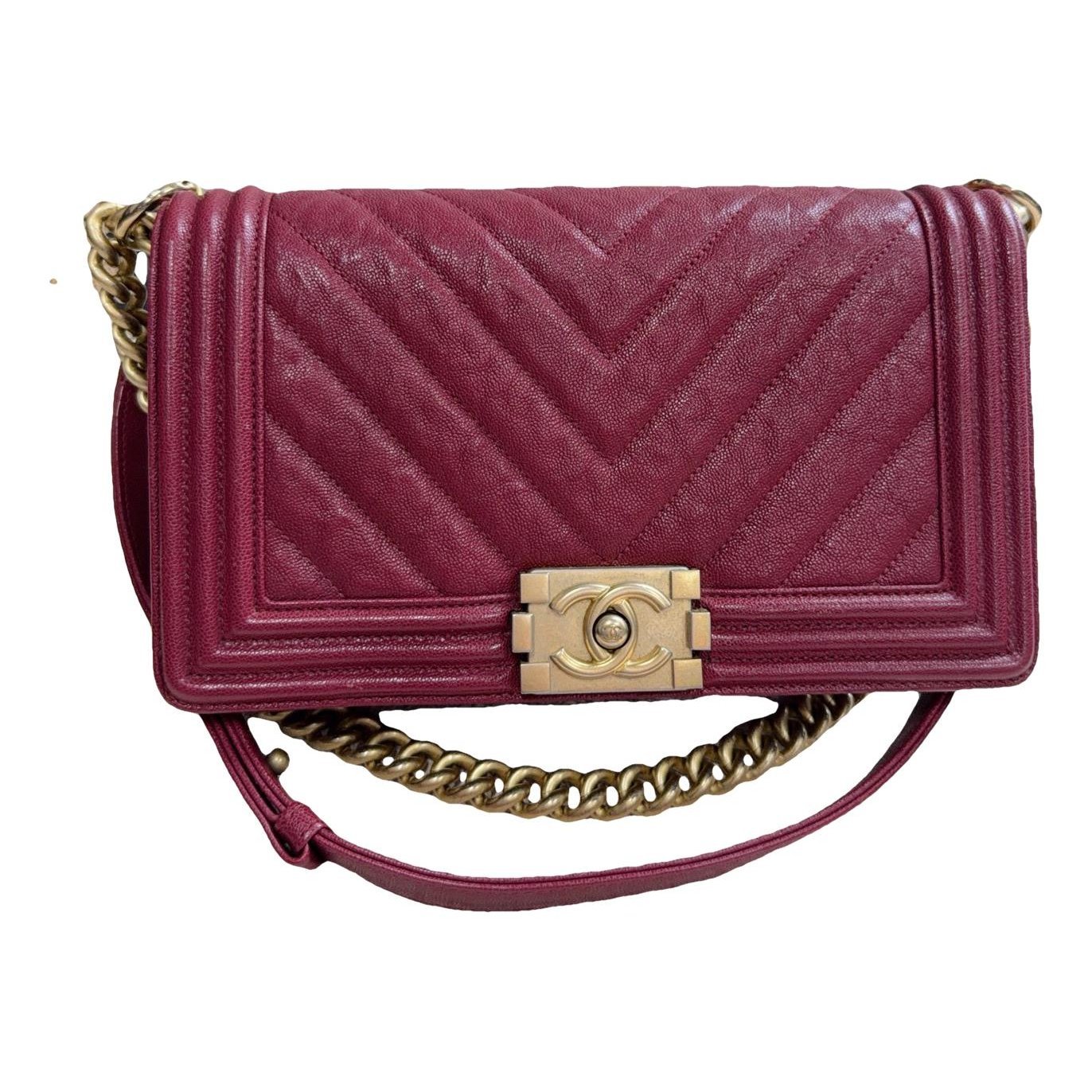 Boy leather crossbody bag