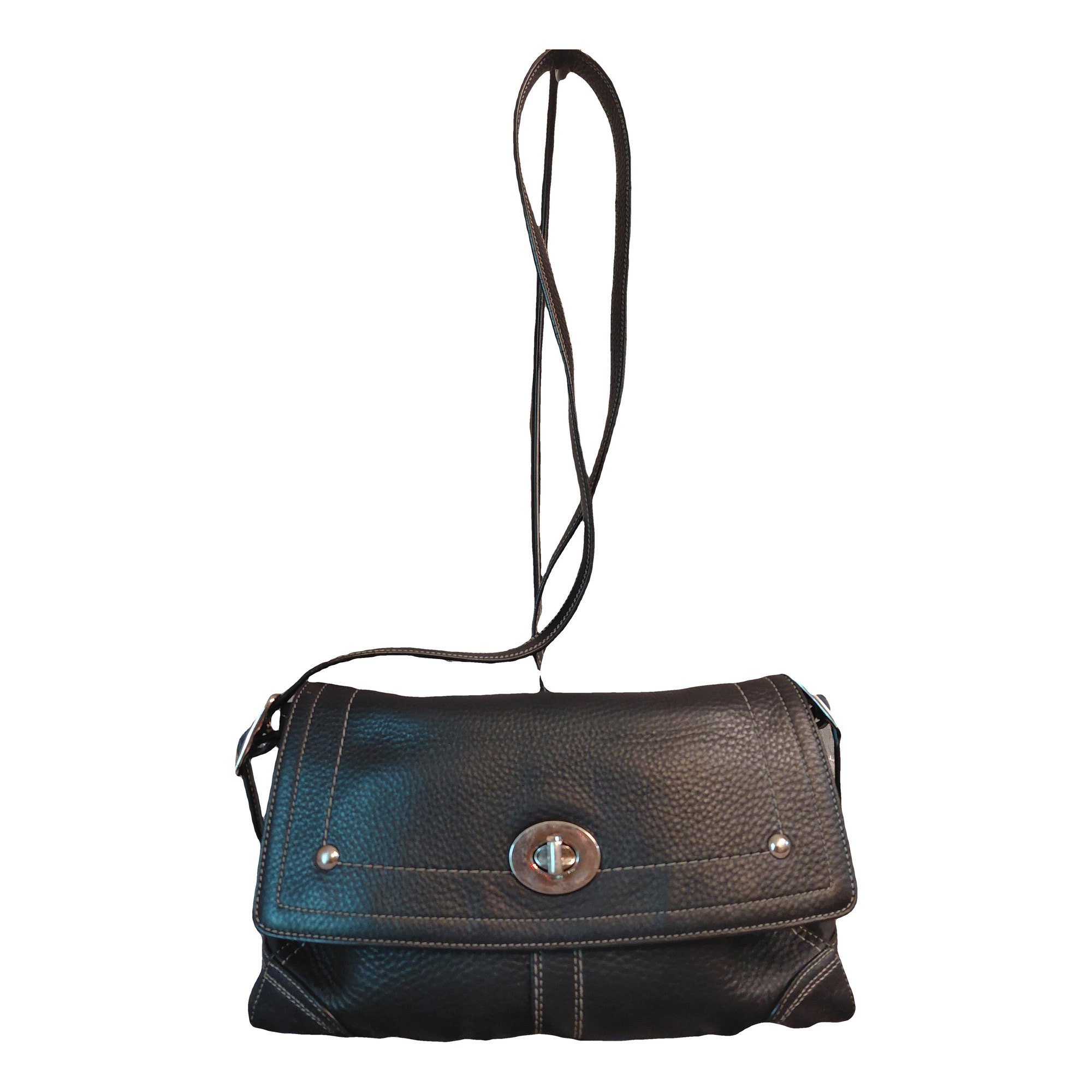 Leather crossbody bag