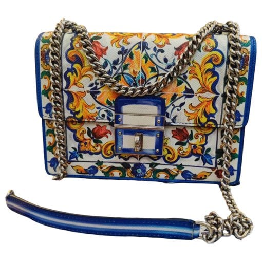 DG Girls leather clutch bag