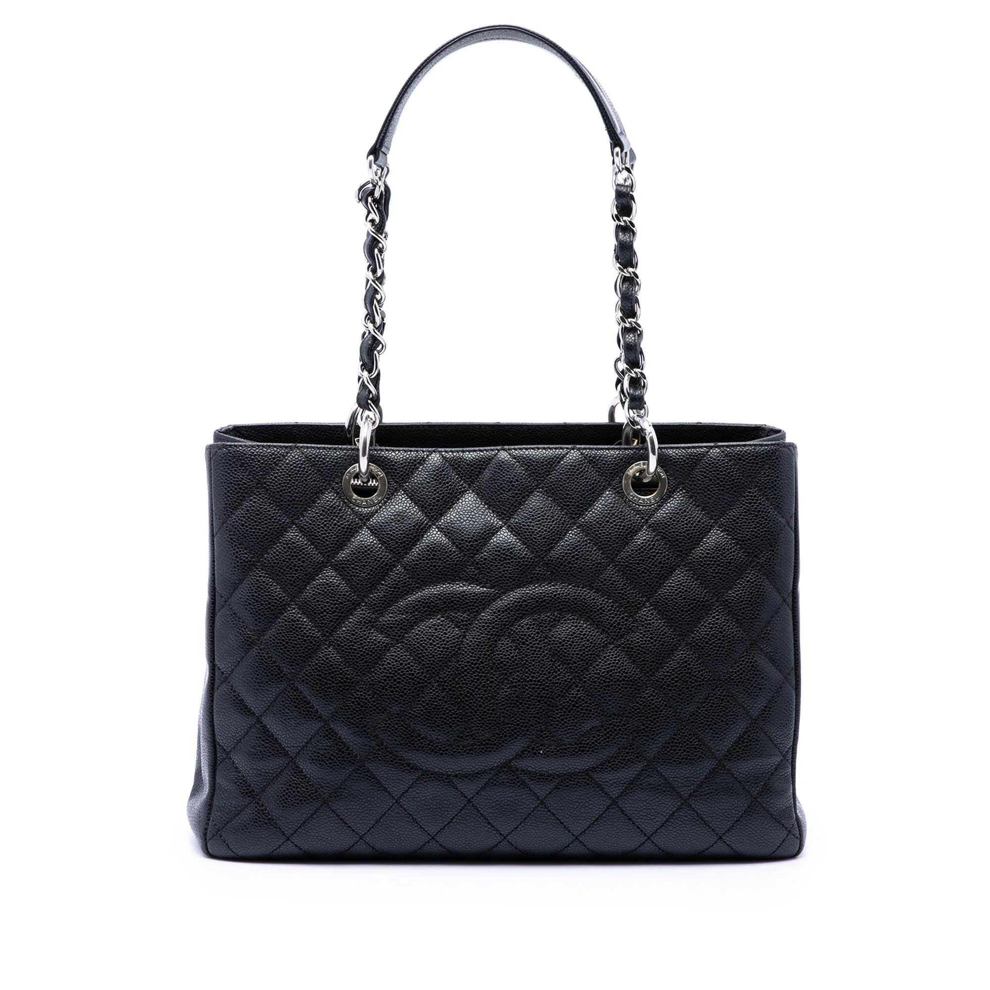 Grand shopping leather tote
