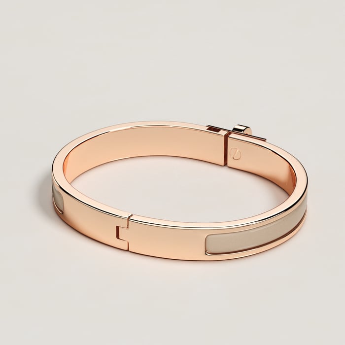 Marron Glacé Pulseira Mini Clic Kelly