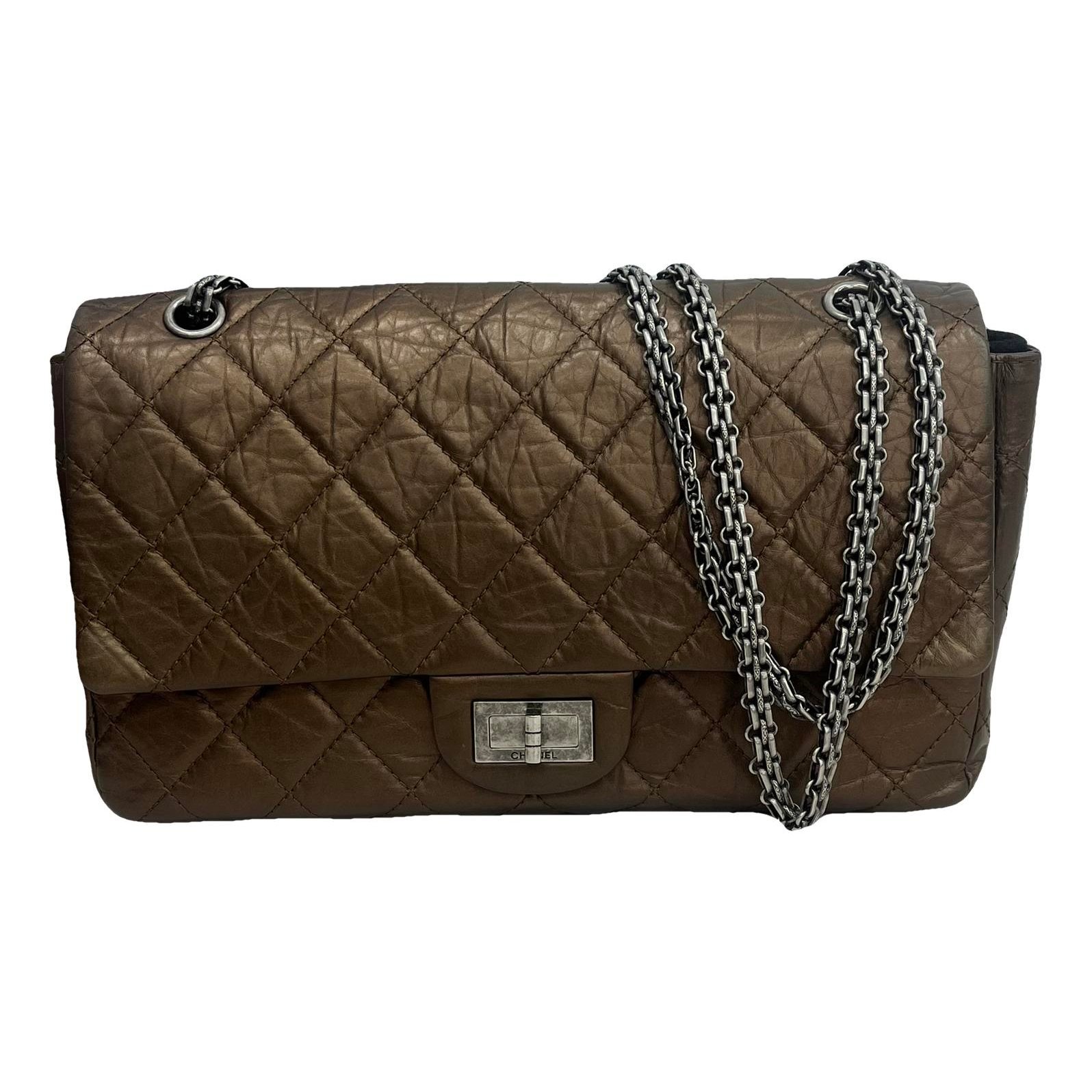 2.55 leather handbag