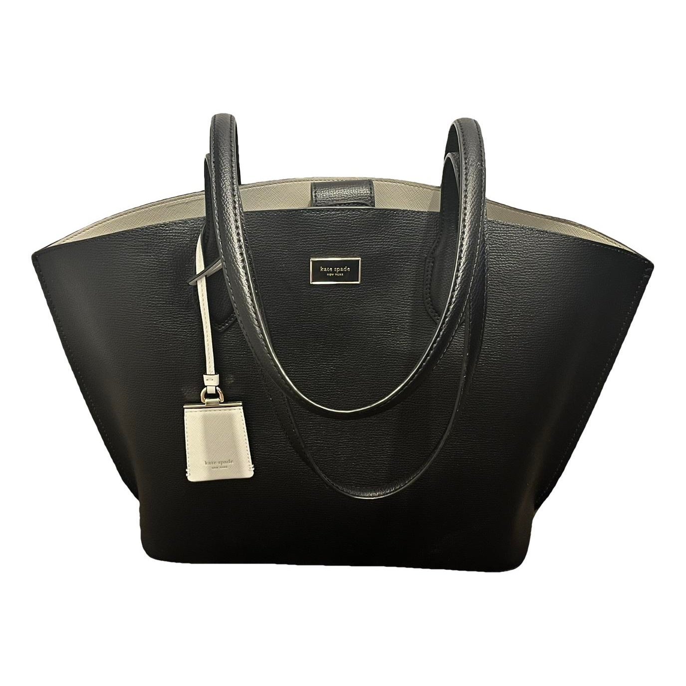 Leather tote