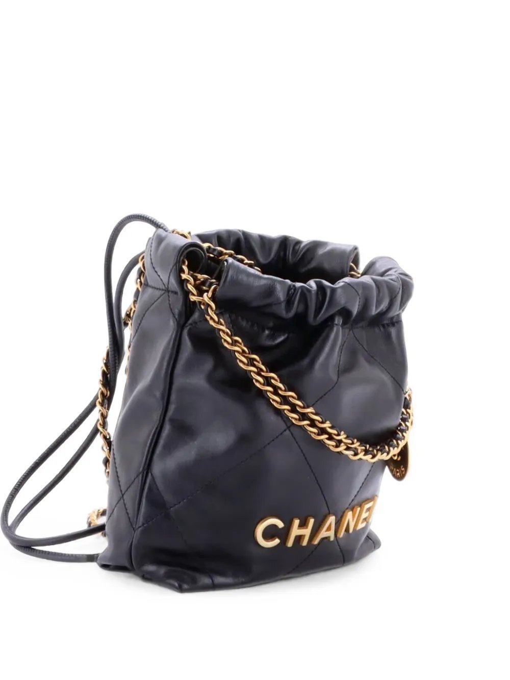 22 Chain Hobo Quilted Calfskin Mini crossbody bag