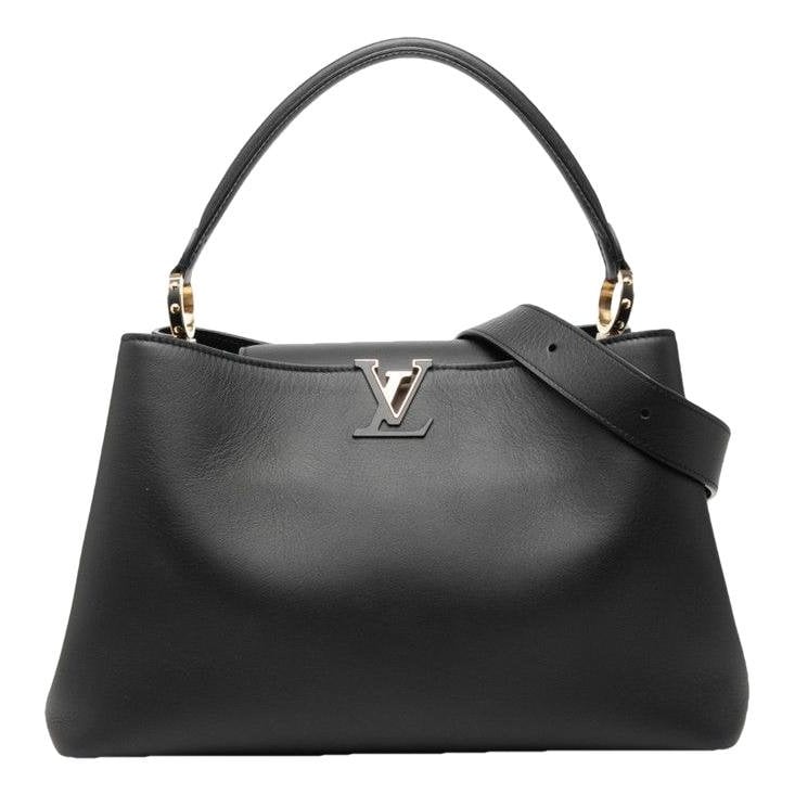 Capucines leather handbag