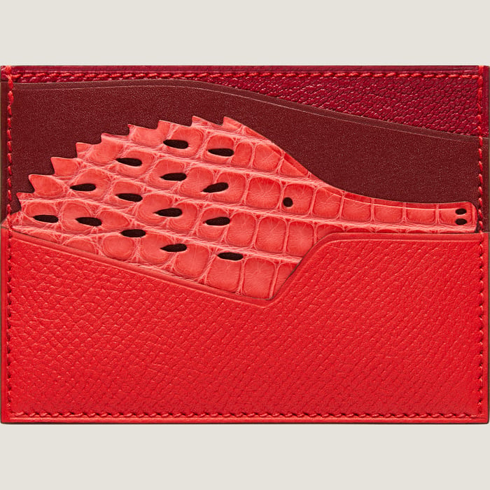 Warm Colors Histoire Naturelle Card Holder