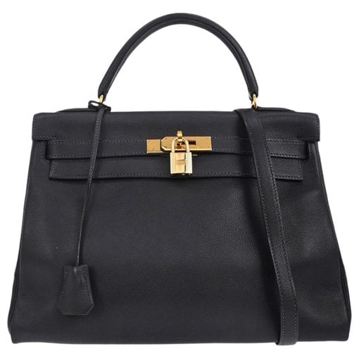 Hermes Kelly 32 Handbag Courchevel Leather