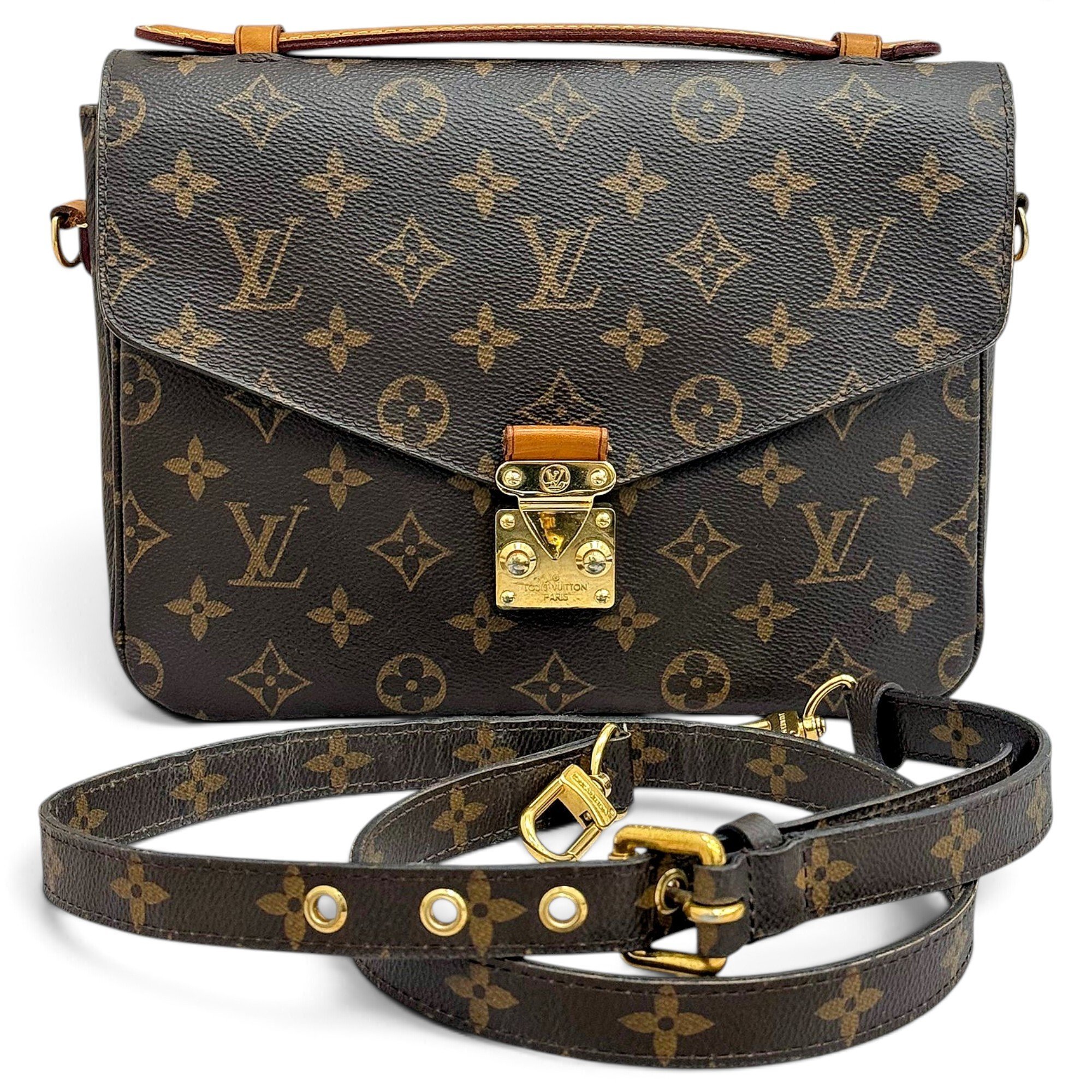 Metis leather handbag