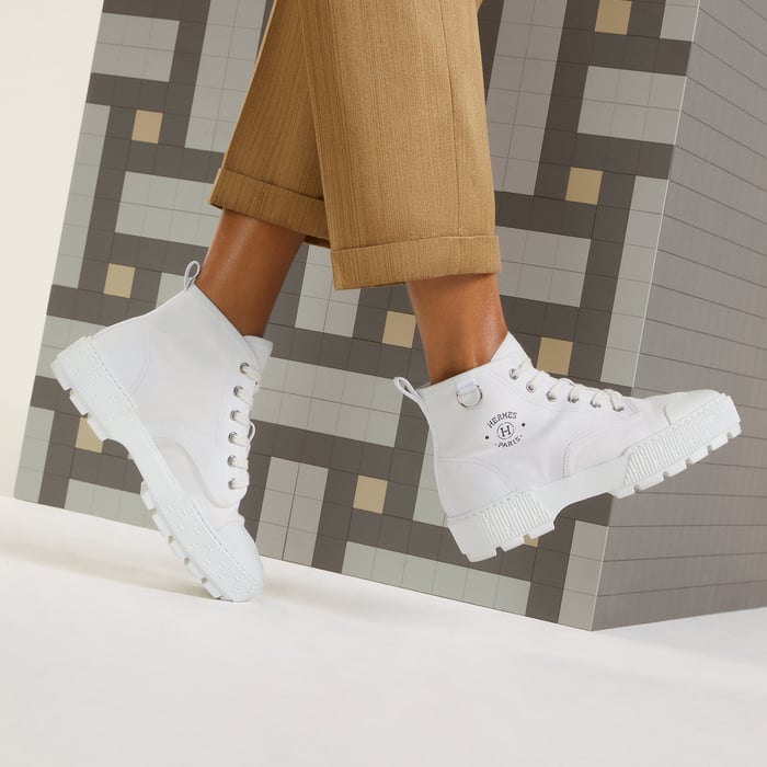 Blanc Itineraire Ankle Boot