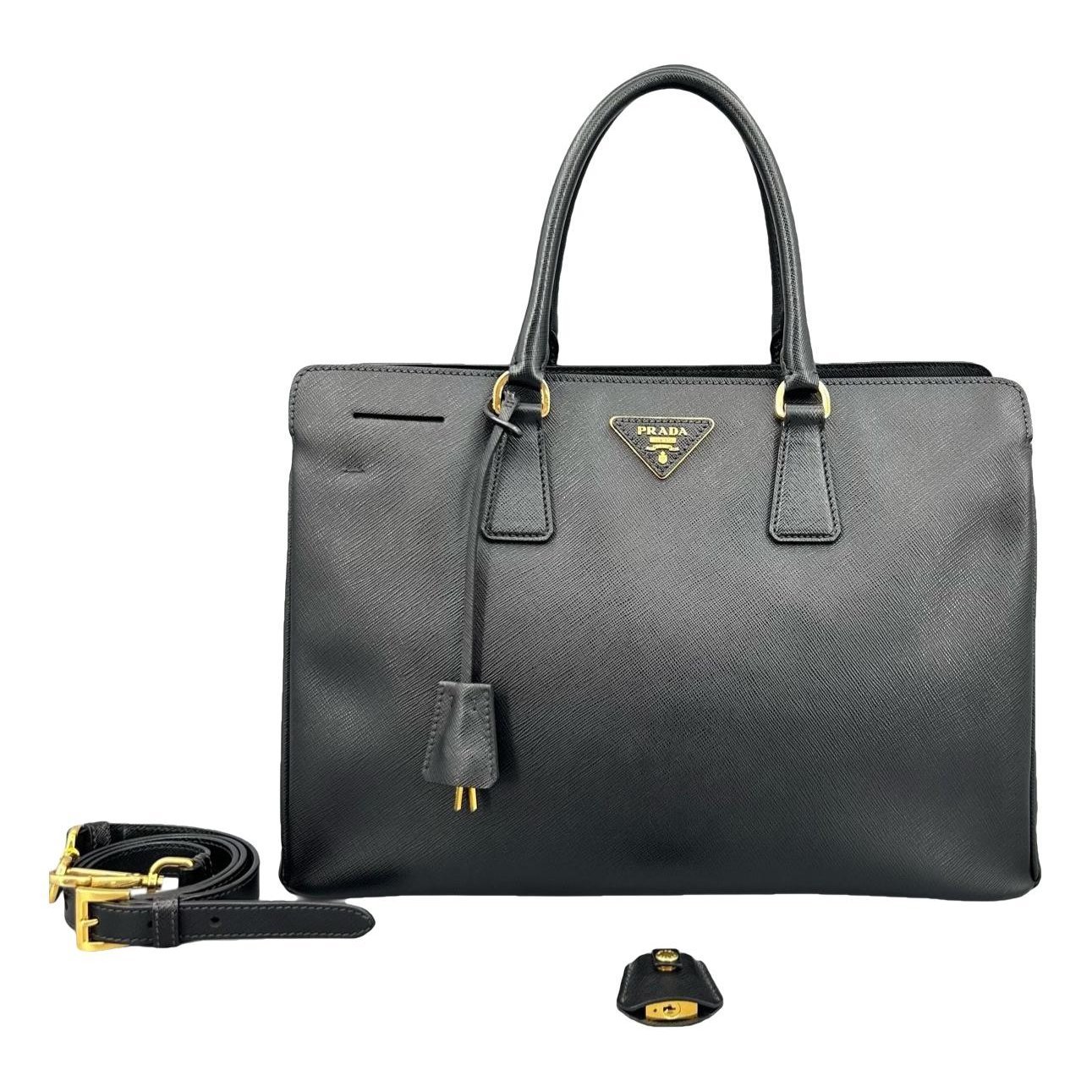 Galleria leather handbag