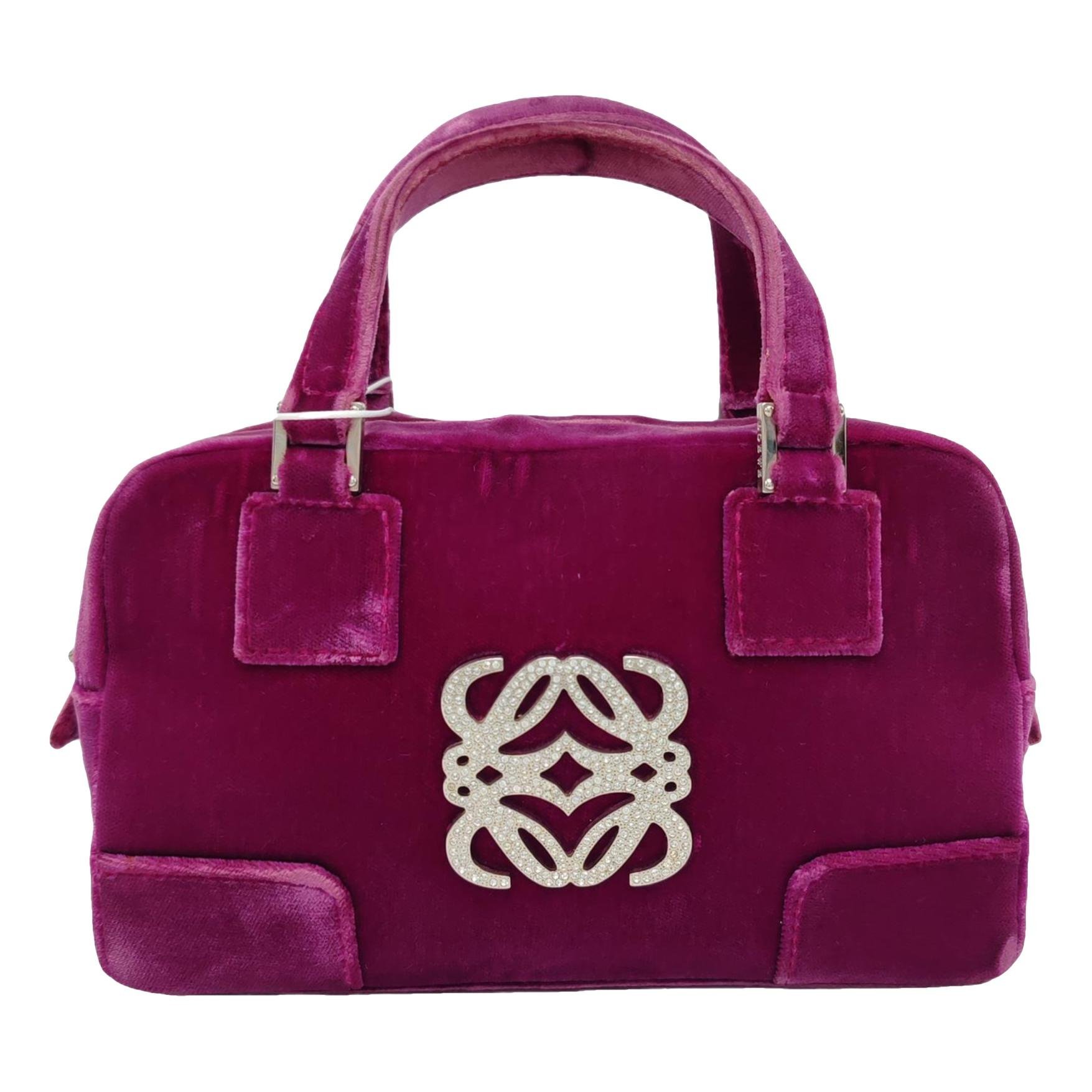 Amazona velvet handbag
