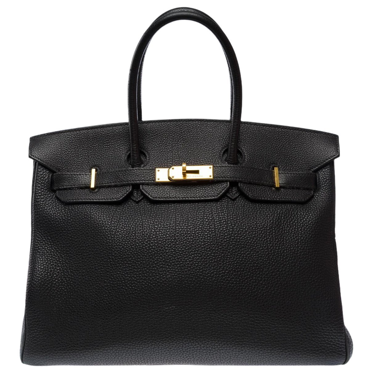 Birkin 35 leather handbag