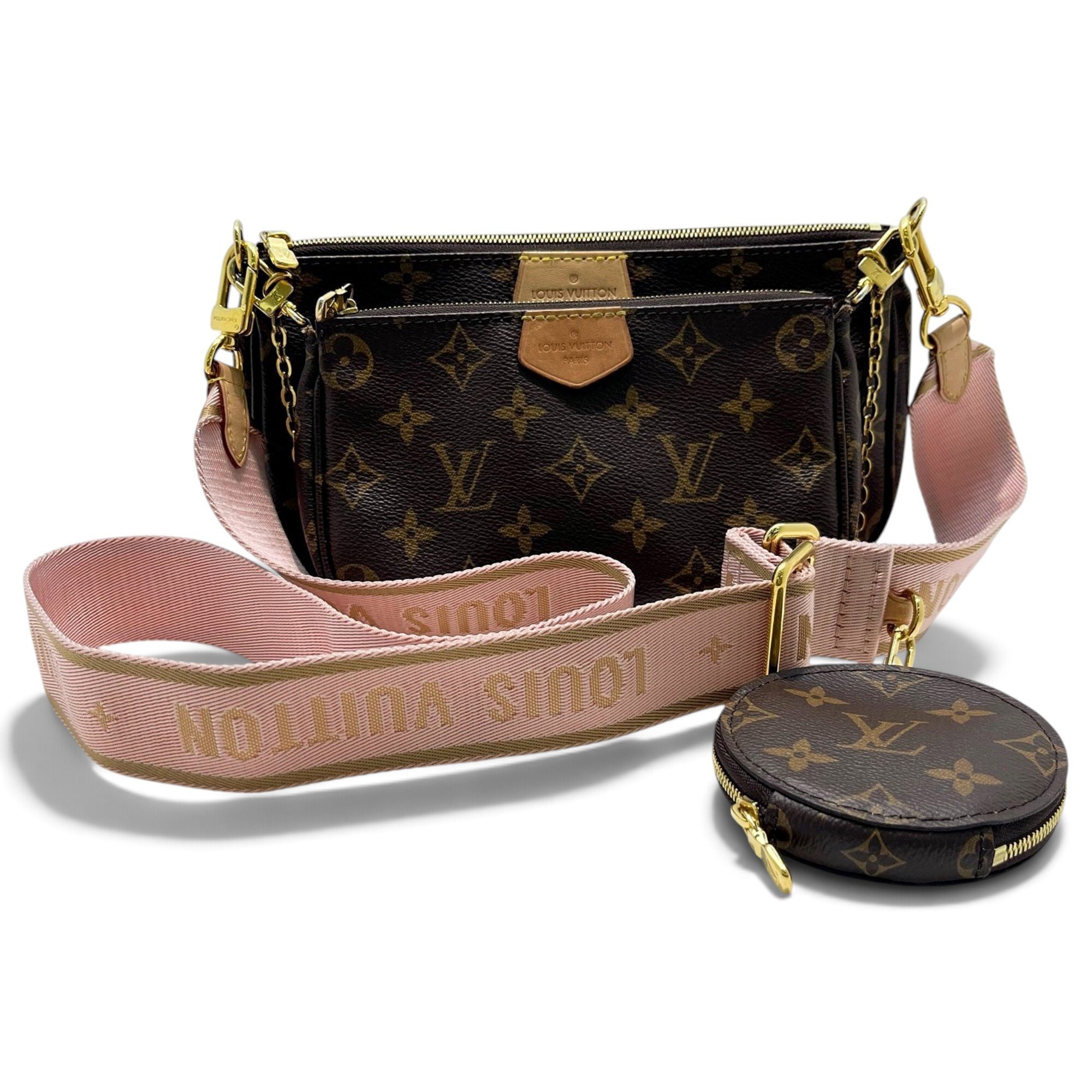 Multi Pochette Accessoires leather handbag