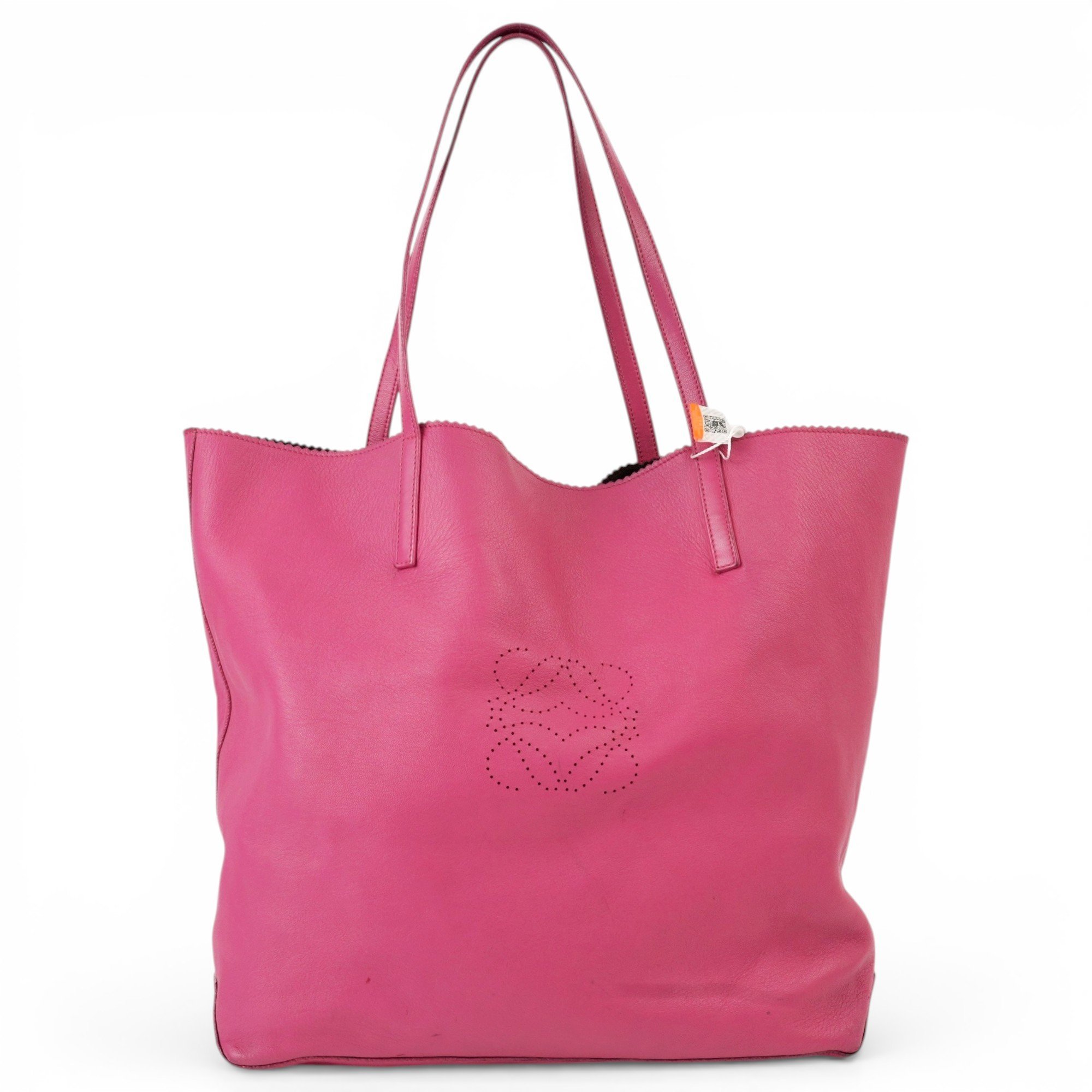Leather tote
