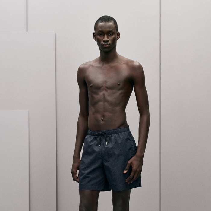 Marine "Ouh La l'H" Swim Trunks