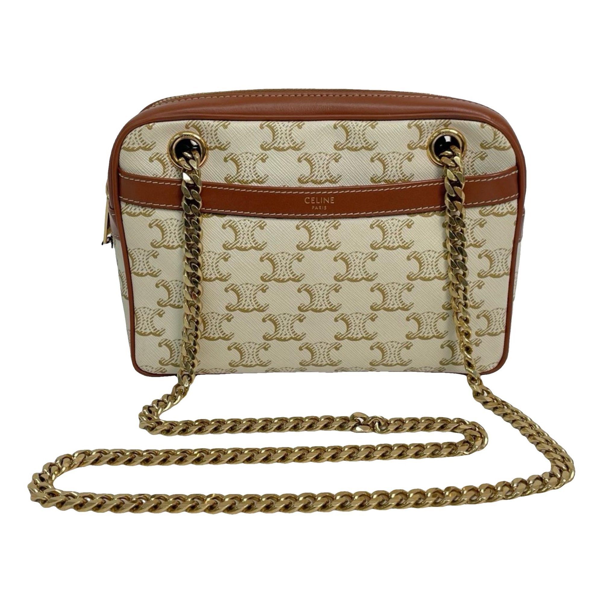 Triomphe leather bag