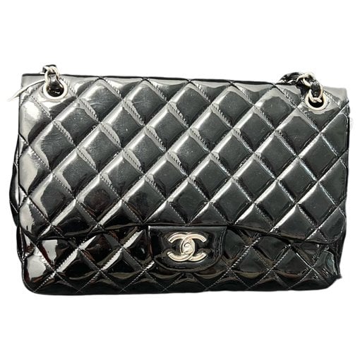 Timeless/Classique patent leather handbag
