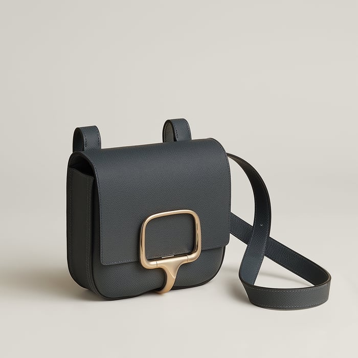Gris Misty Hermès Della Cavalleria Mini Bag II