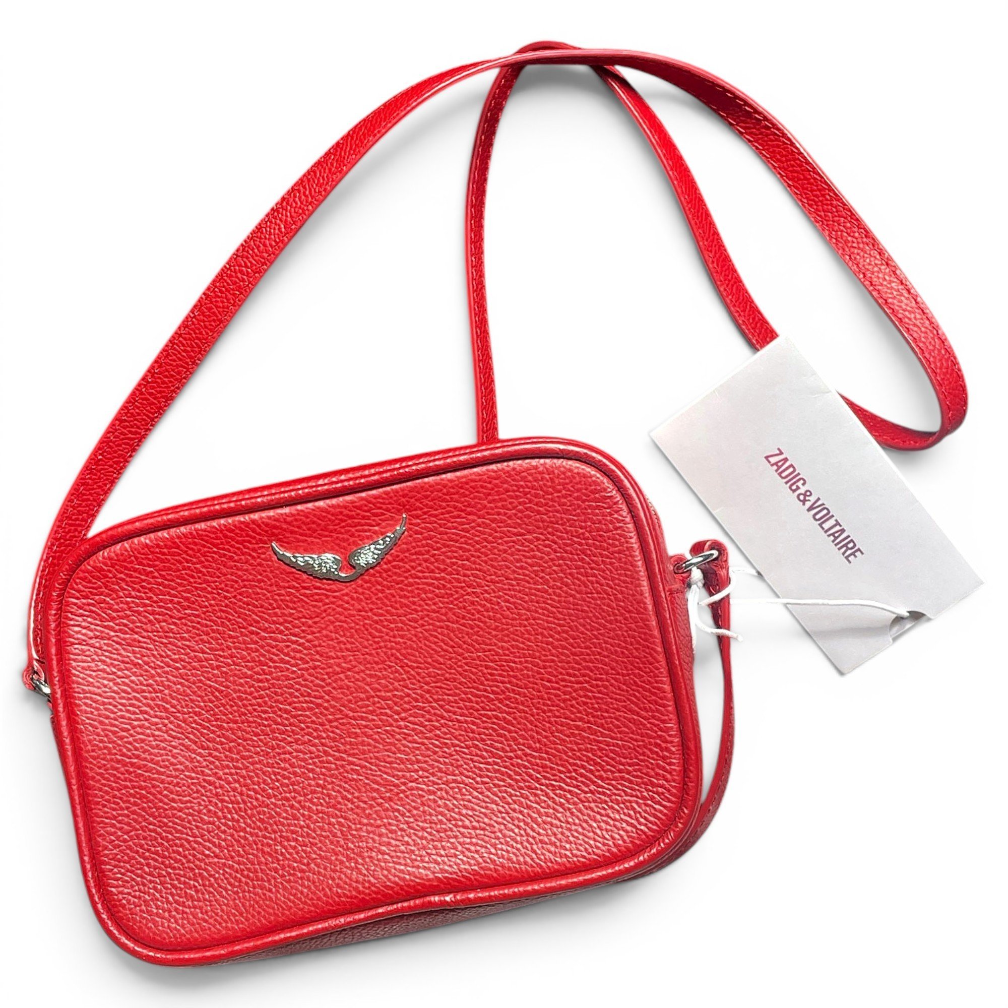 Leather crossbody bag