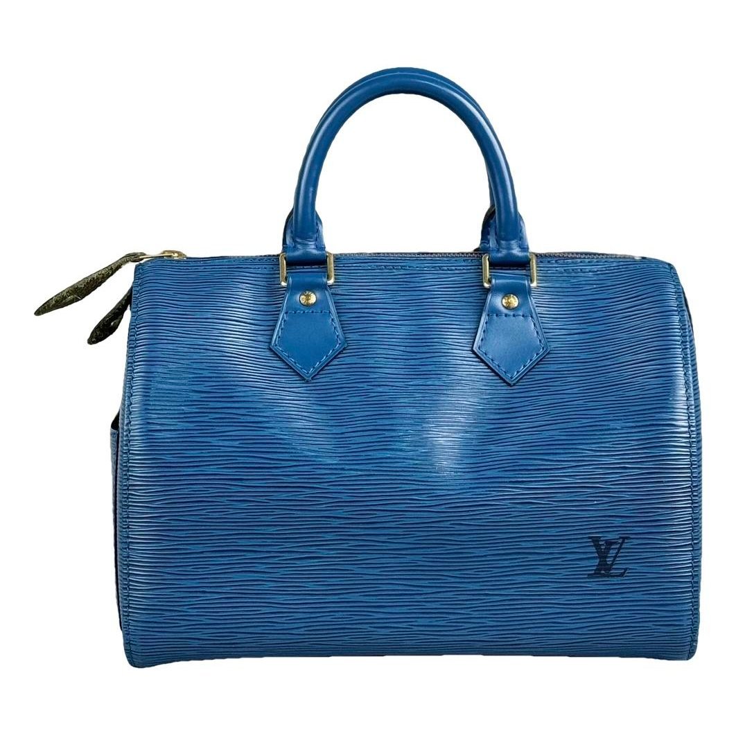 Speedy leather handbag
