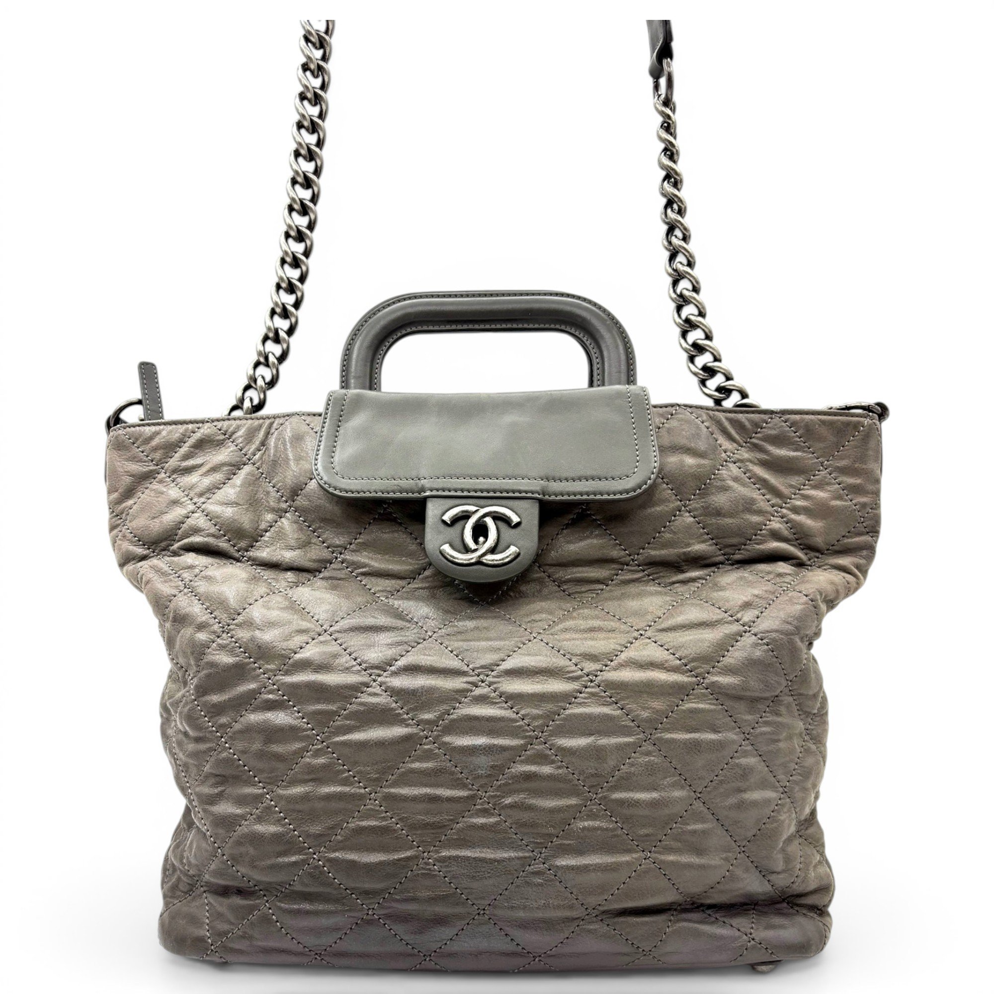 Leather handbag