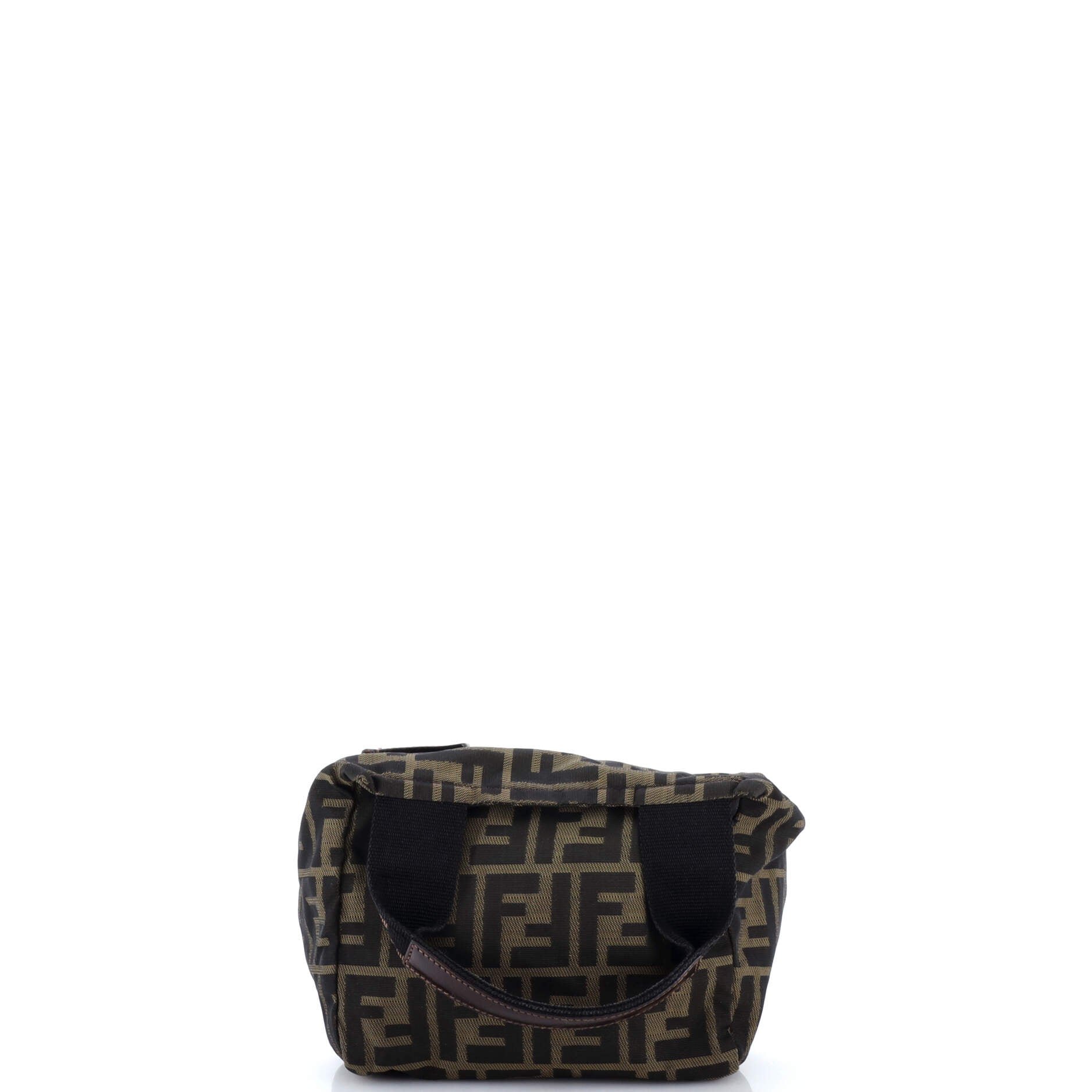Vintage 1925 Cosmetic Tote Zucca Canvas Mini