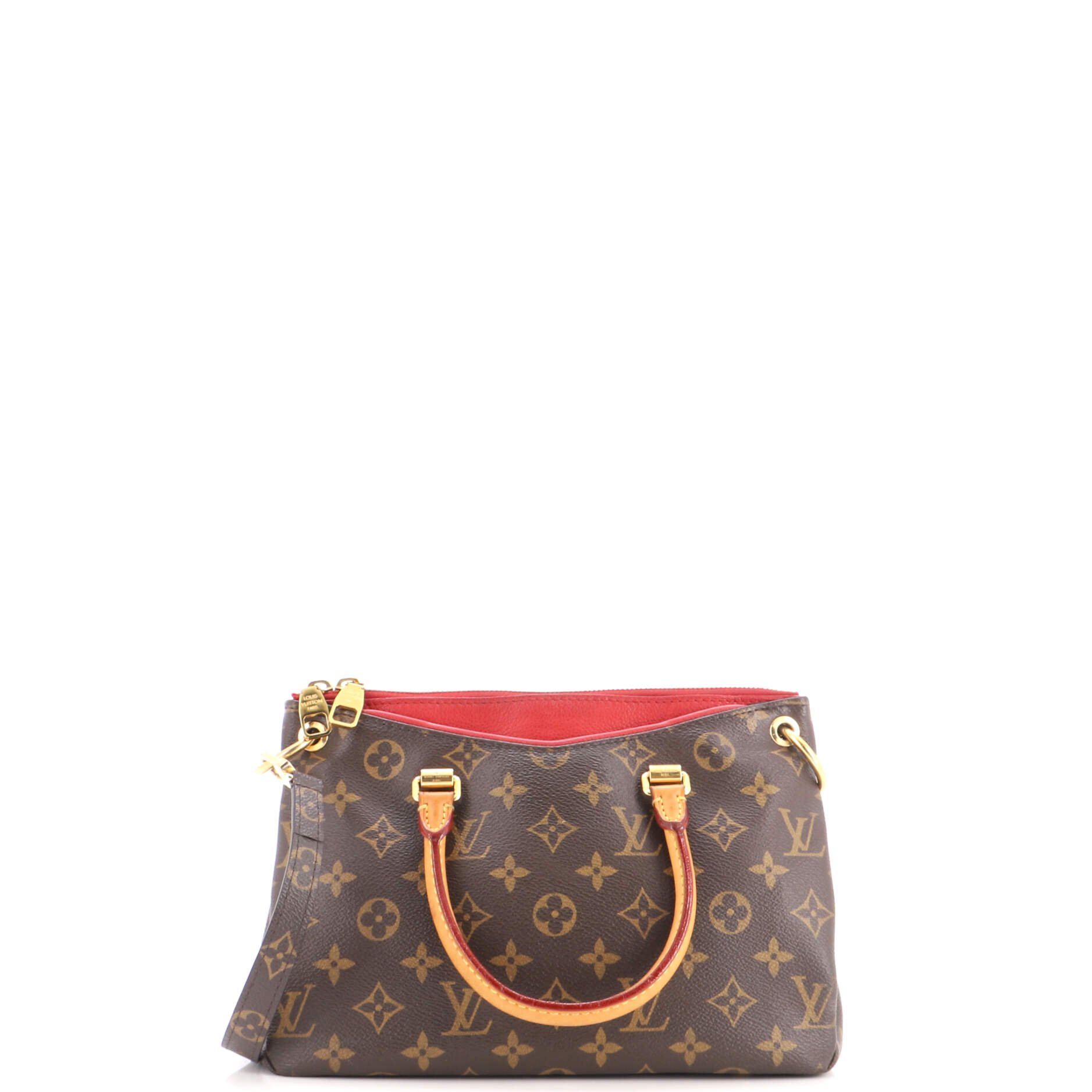 Pallas Tote Monogram Canvas with Leather BB