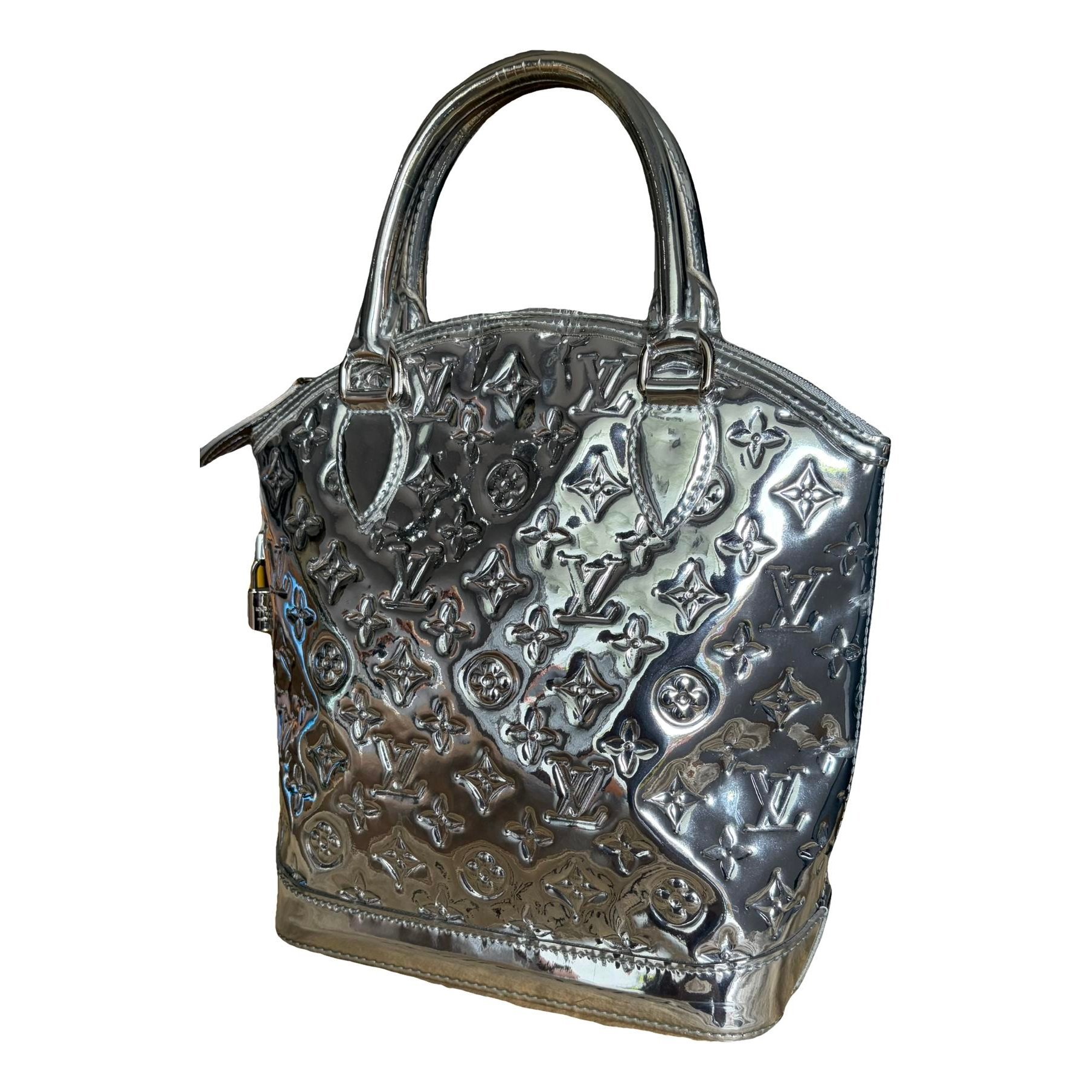 Lockit vinyl handbag