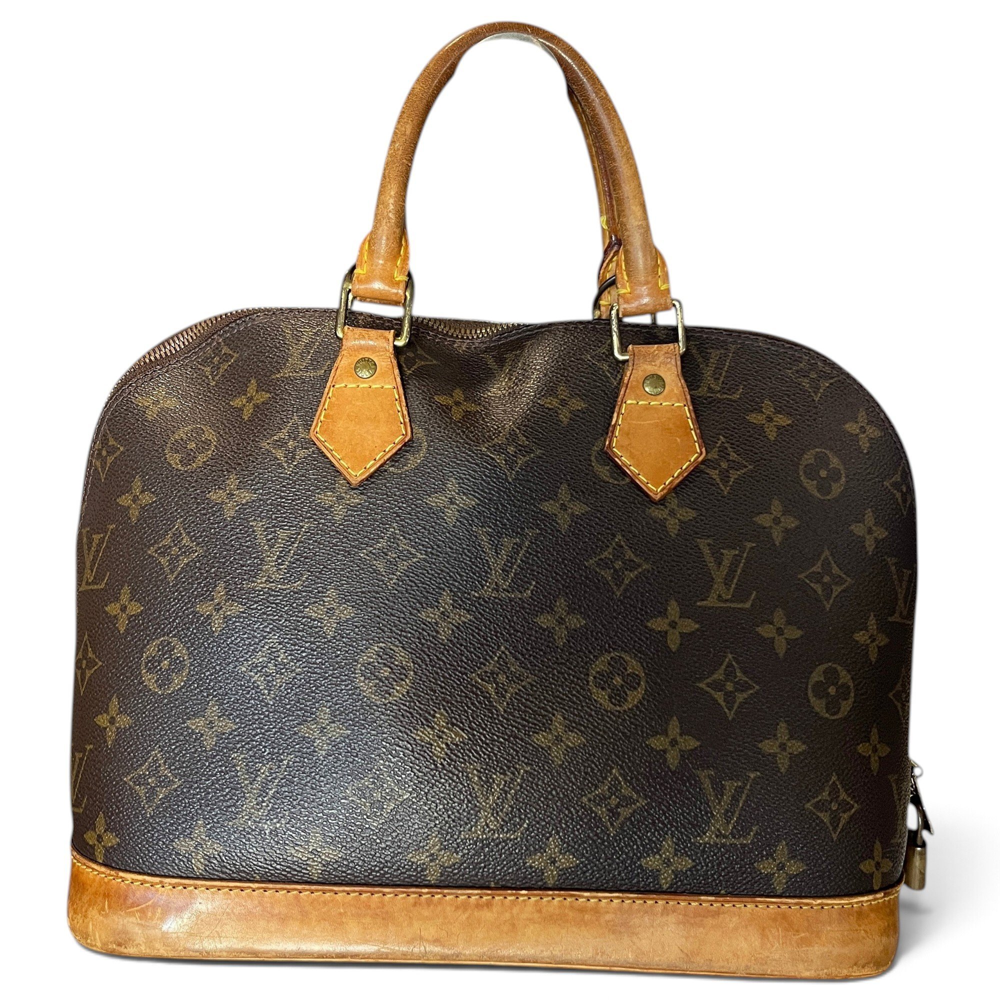 Alma leather handbag