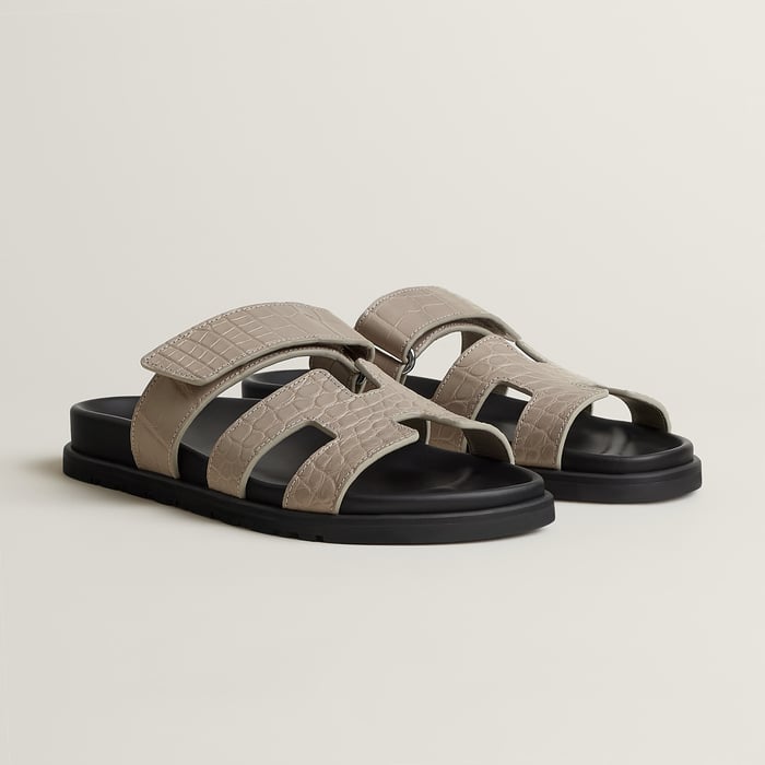 Beige Galet Chypre Sandal