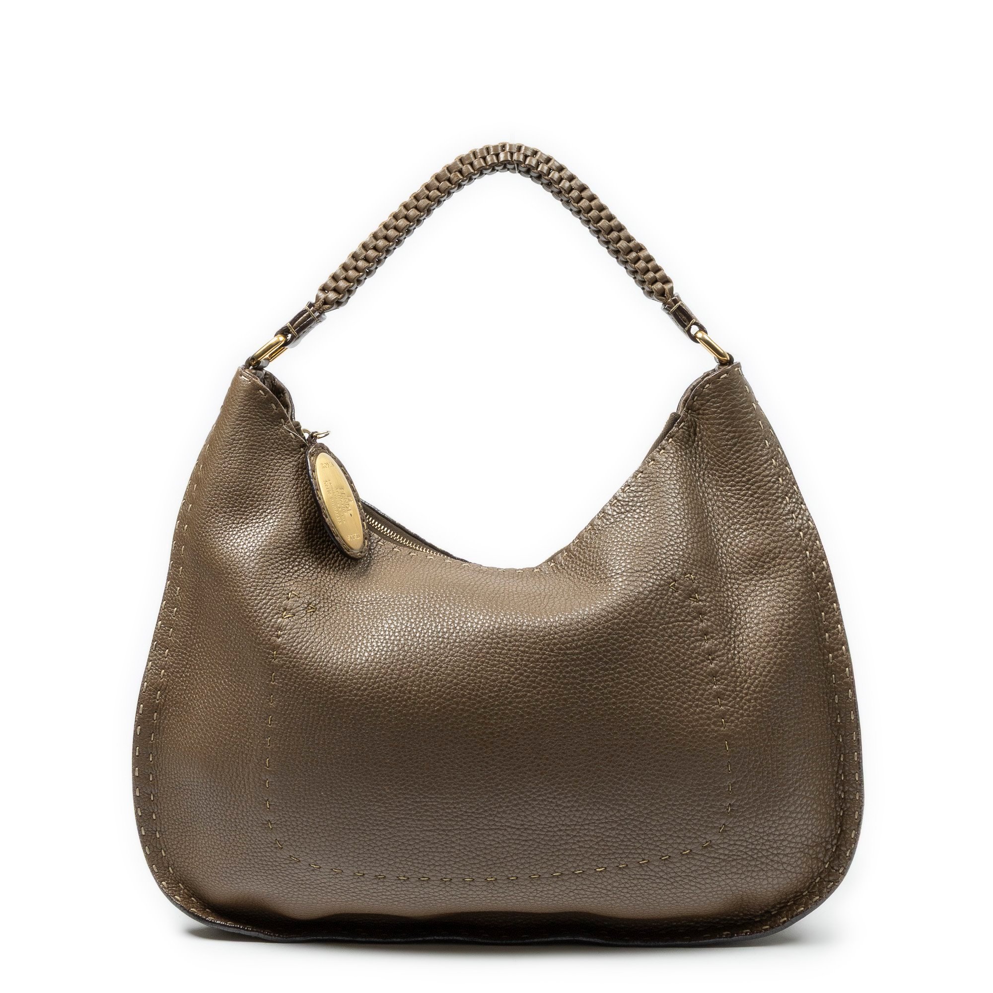 Logo Shopper Tote leather handbag