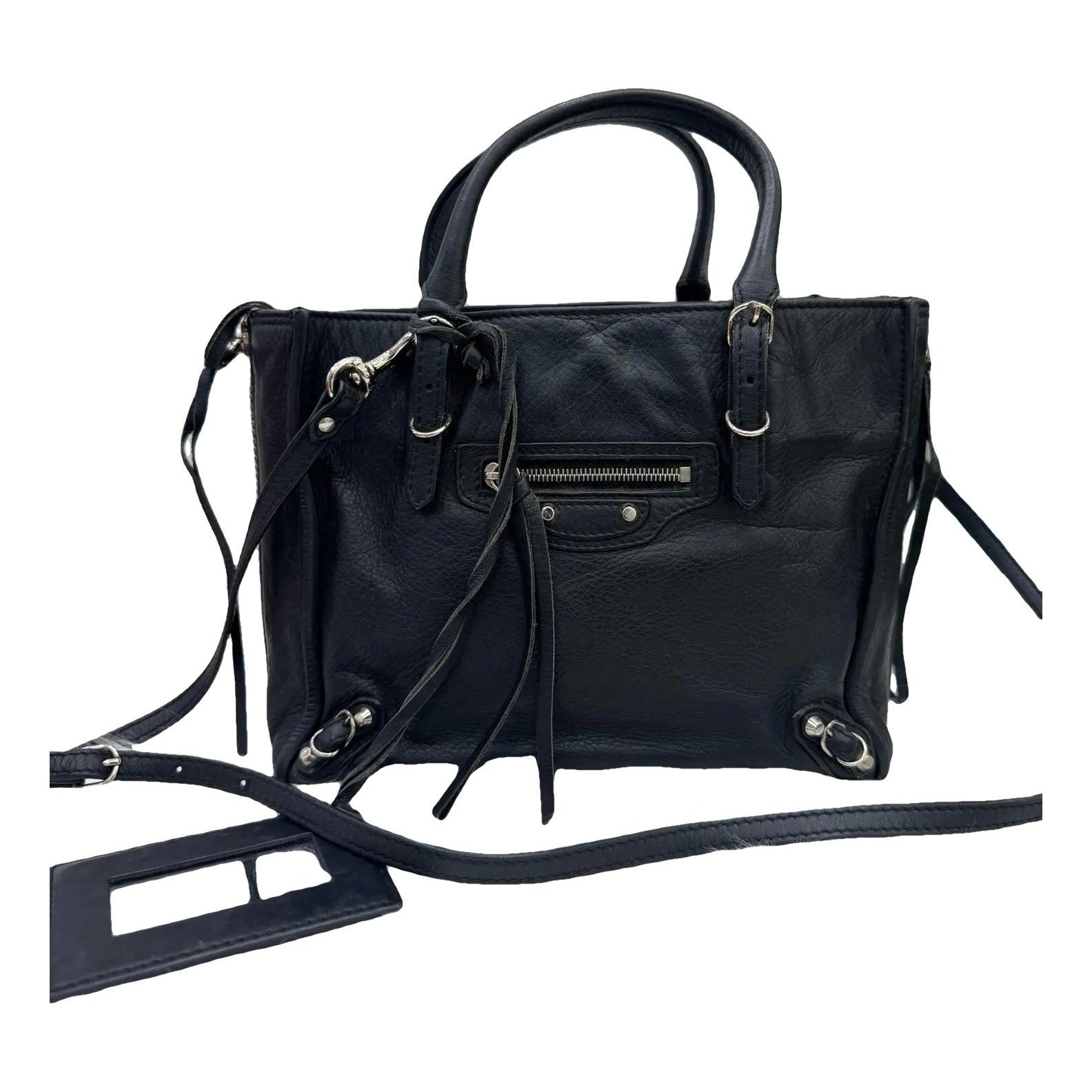 Balenciaga Papier leather crossbody bag