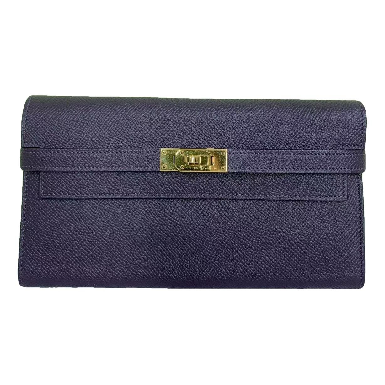 Kelly to go leather clutch bag