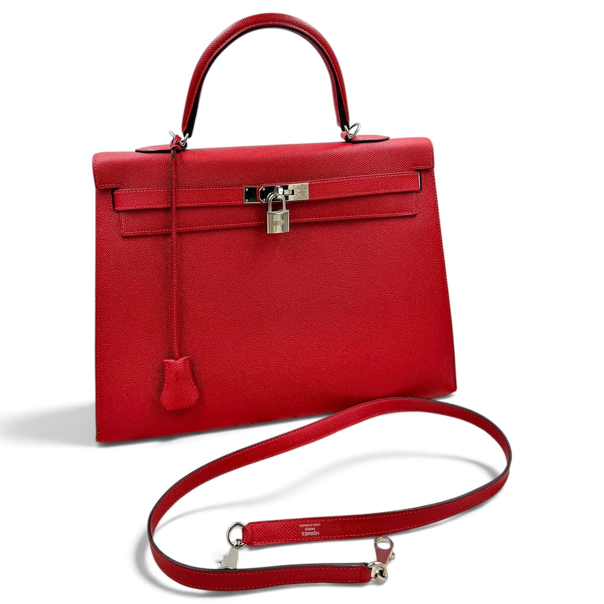 Kelly 32 leather handbag